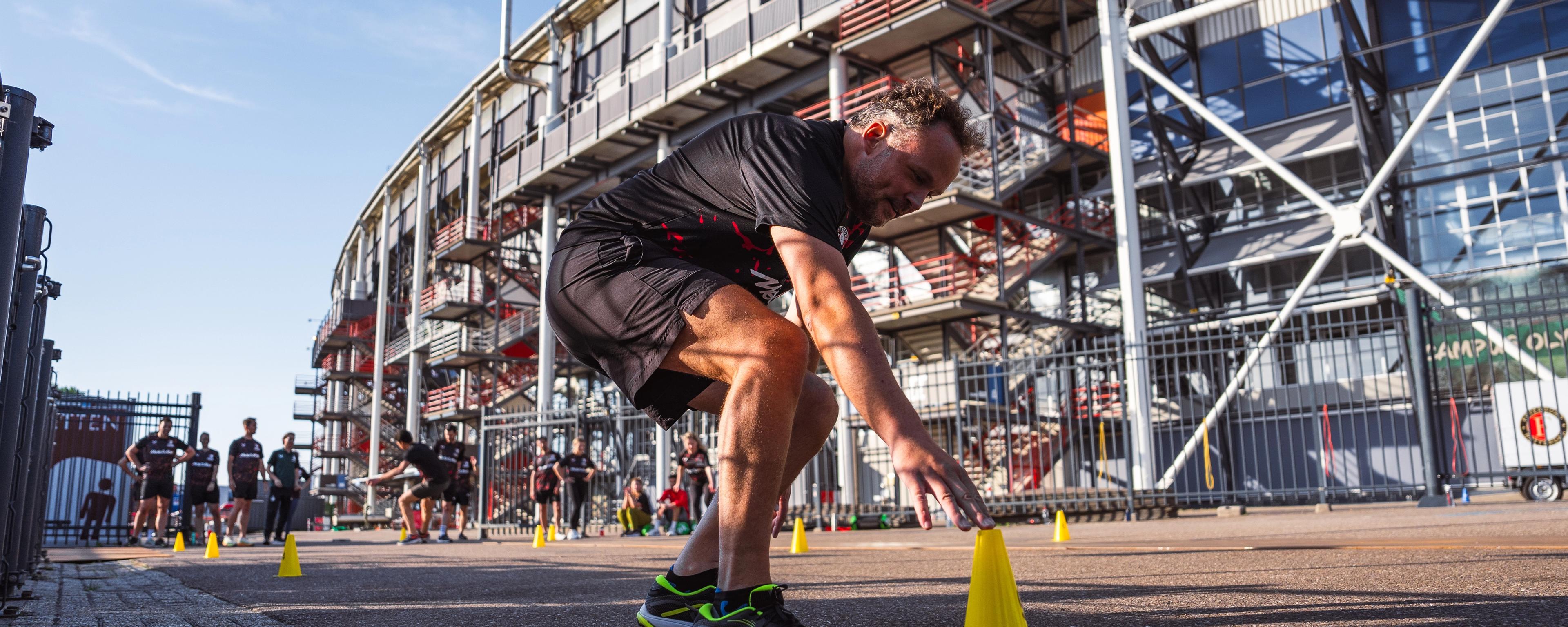 Fitter met Feyenoord