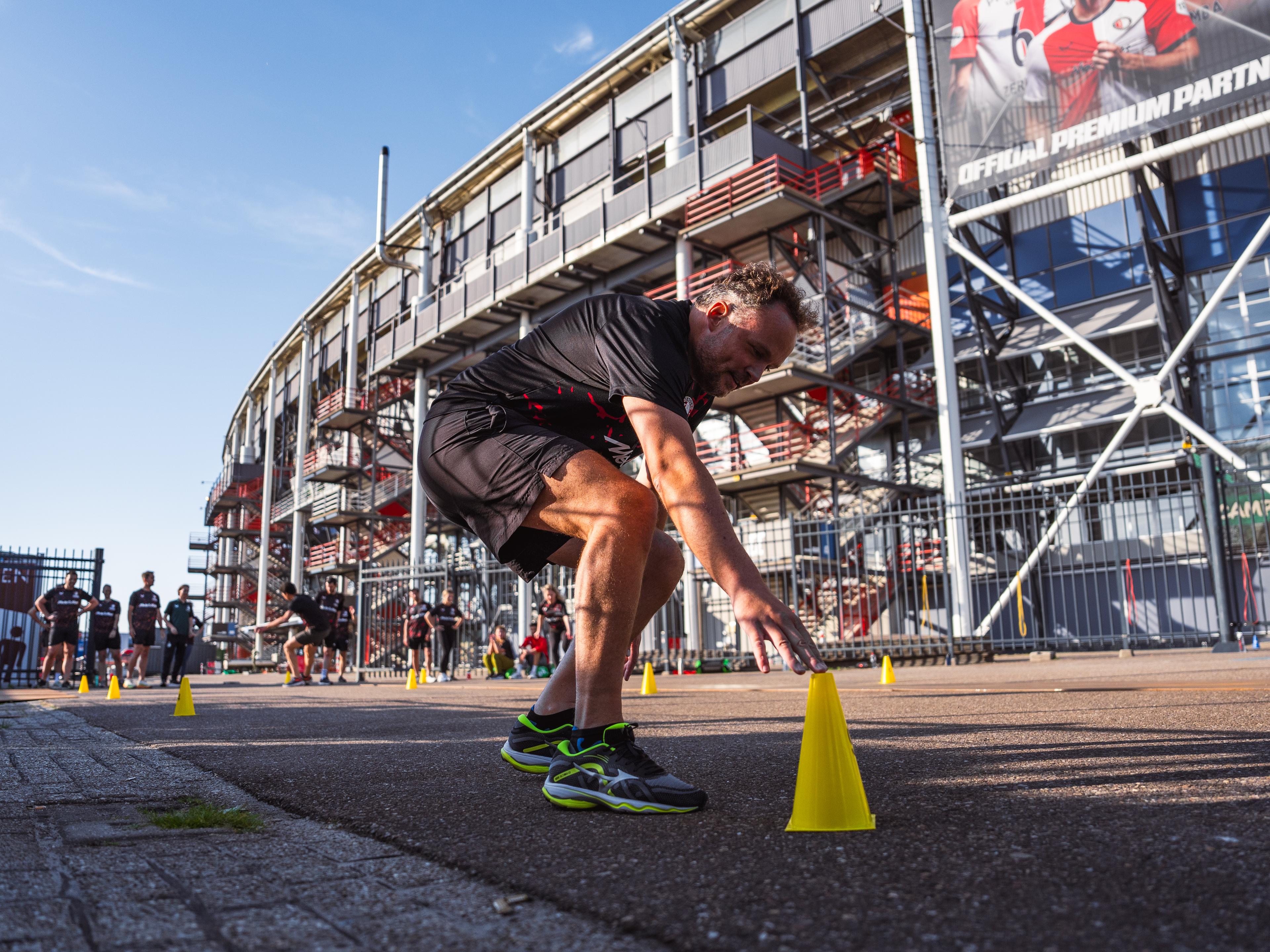Fitter met Feyenoord