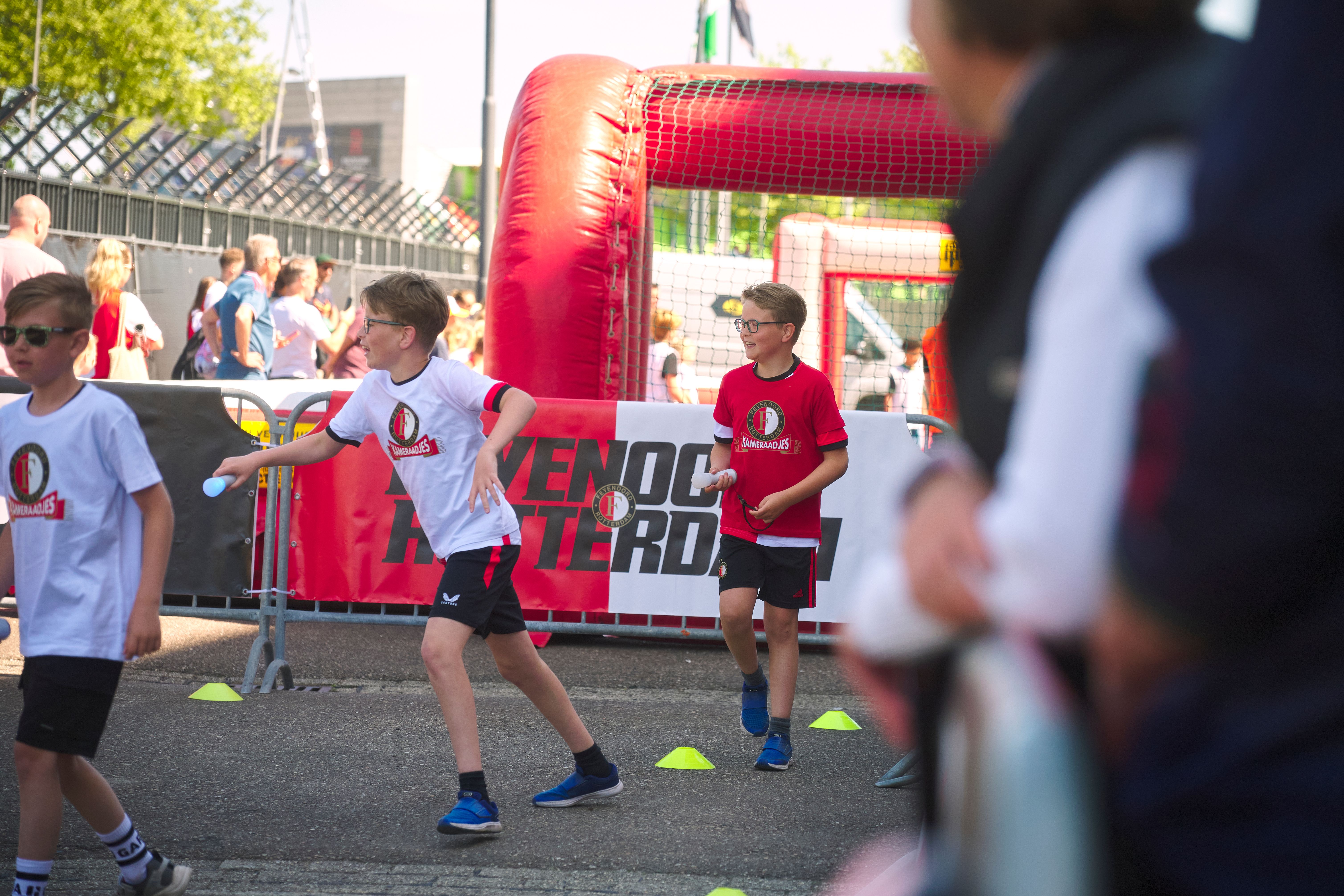 Kameraadjeswedstrijd Feyenoord V1 - Excelsior in De Kuip