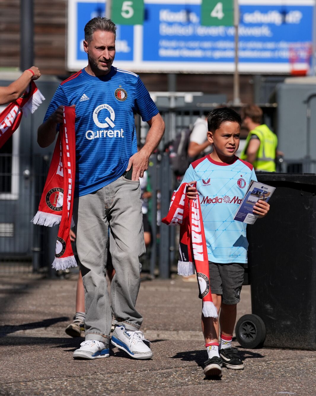 Kameraadjeswedstrijd Feyenoord - NAC Breda