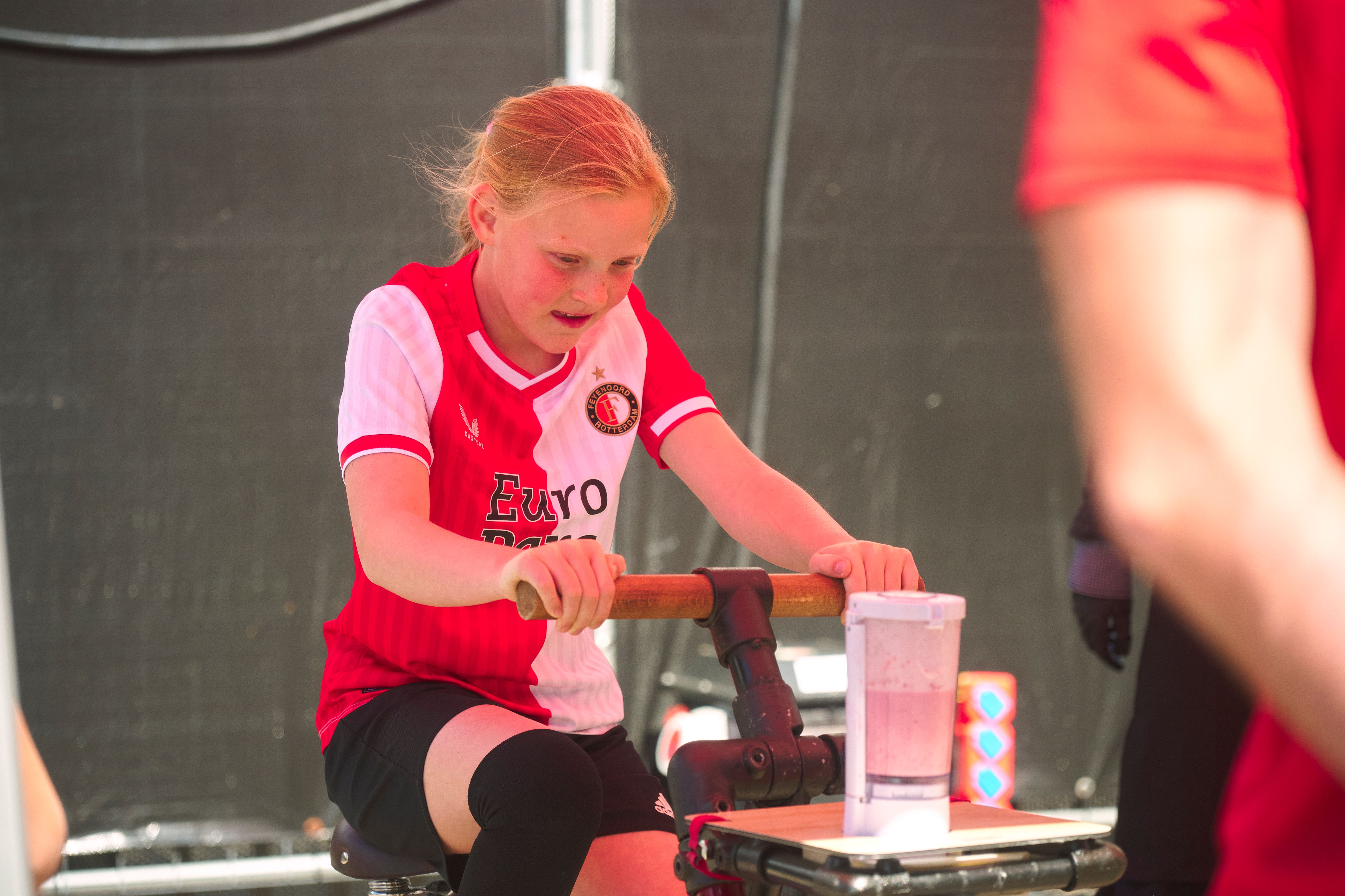 Kameraadjeswedstrijd Feyenoord V1 - Excelsior in De Kuip