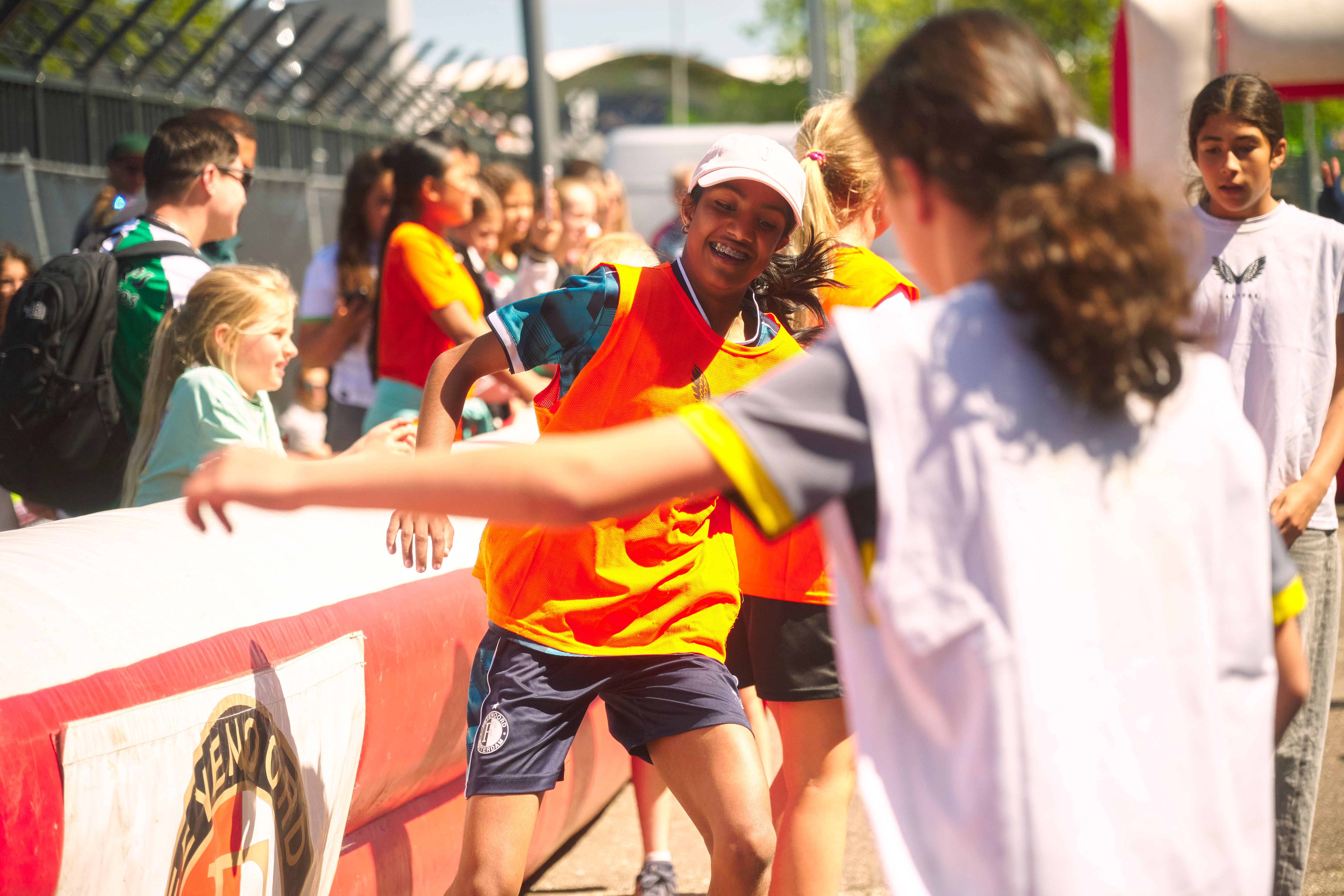 Kameraadjeswedstrijd Feyenoord V1 - Excelsior in De Kuip