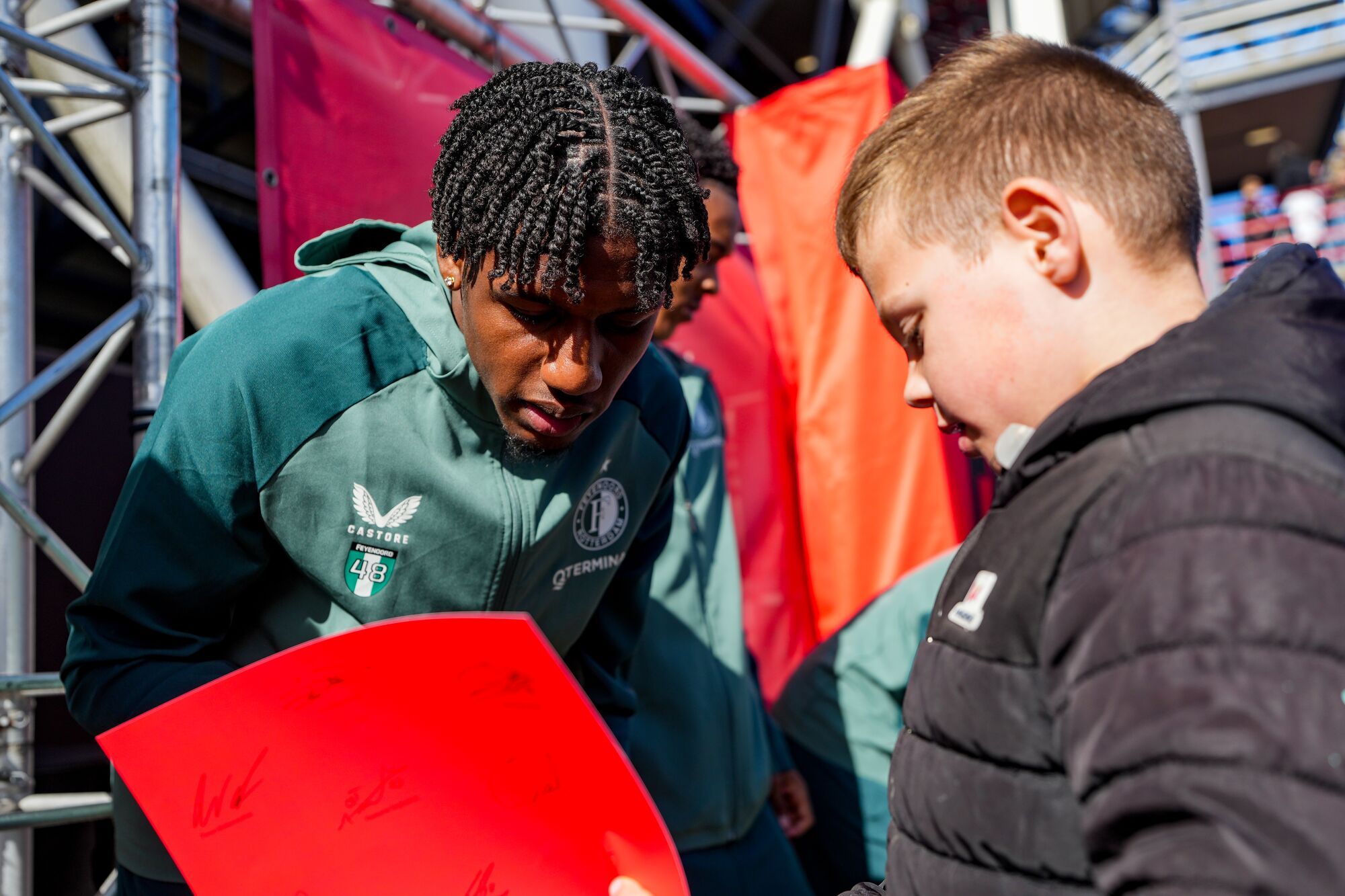 Kameraadjeswedstrijd Feyenoord - Go Ahead Eagles