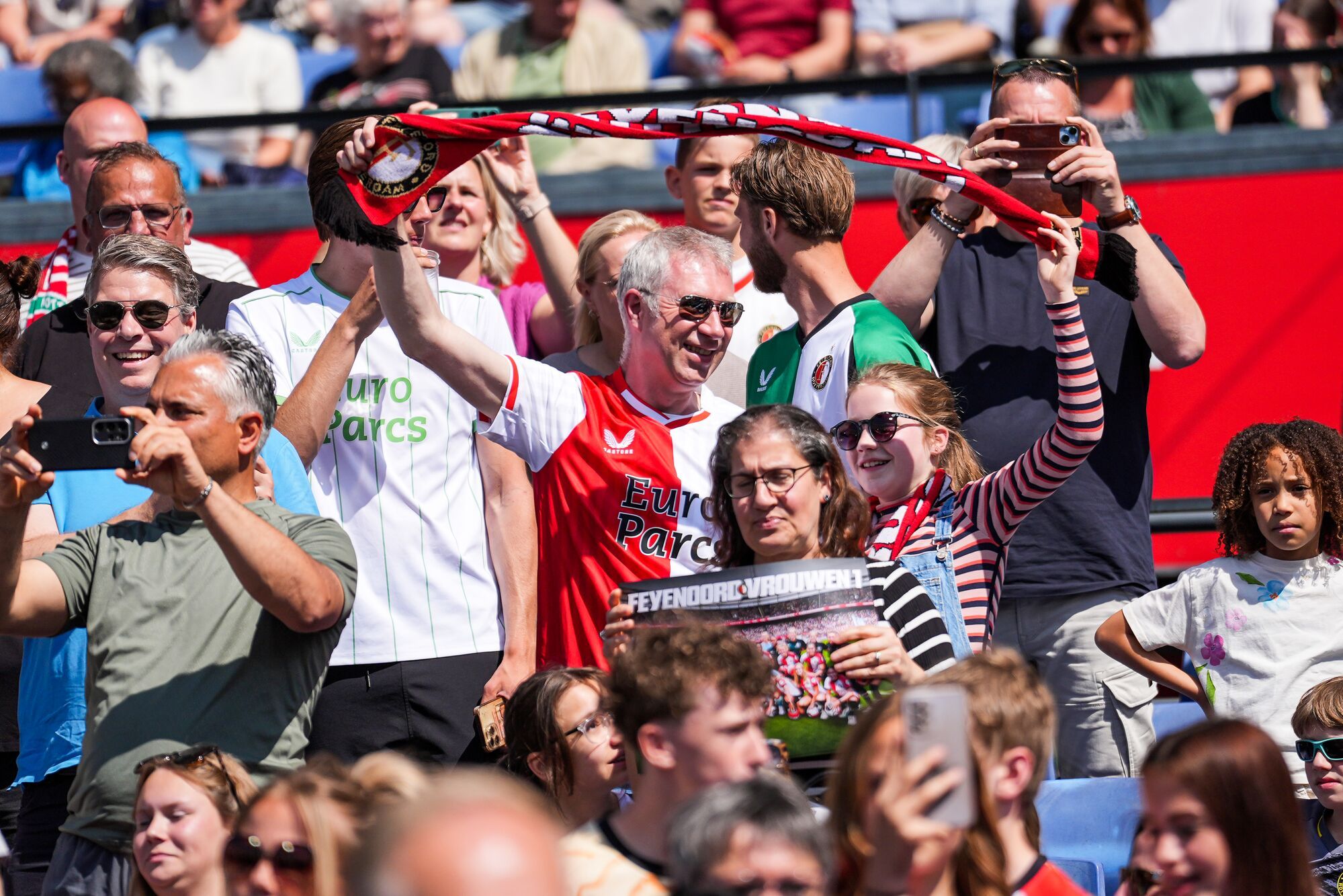 Kameraadjeswedstrijd Feyenoord V1 - Excelsior in De Kuip