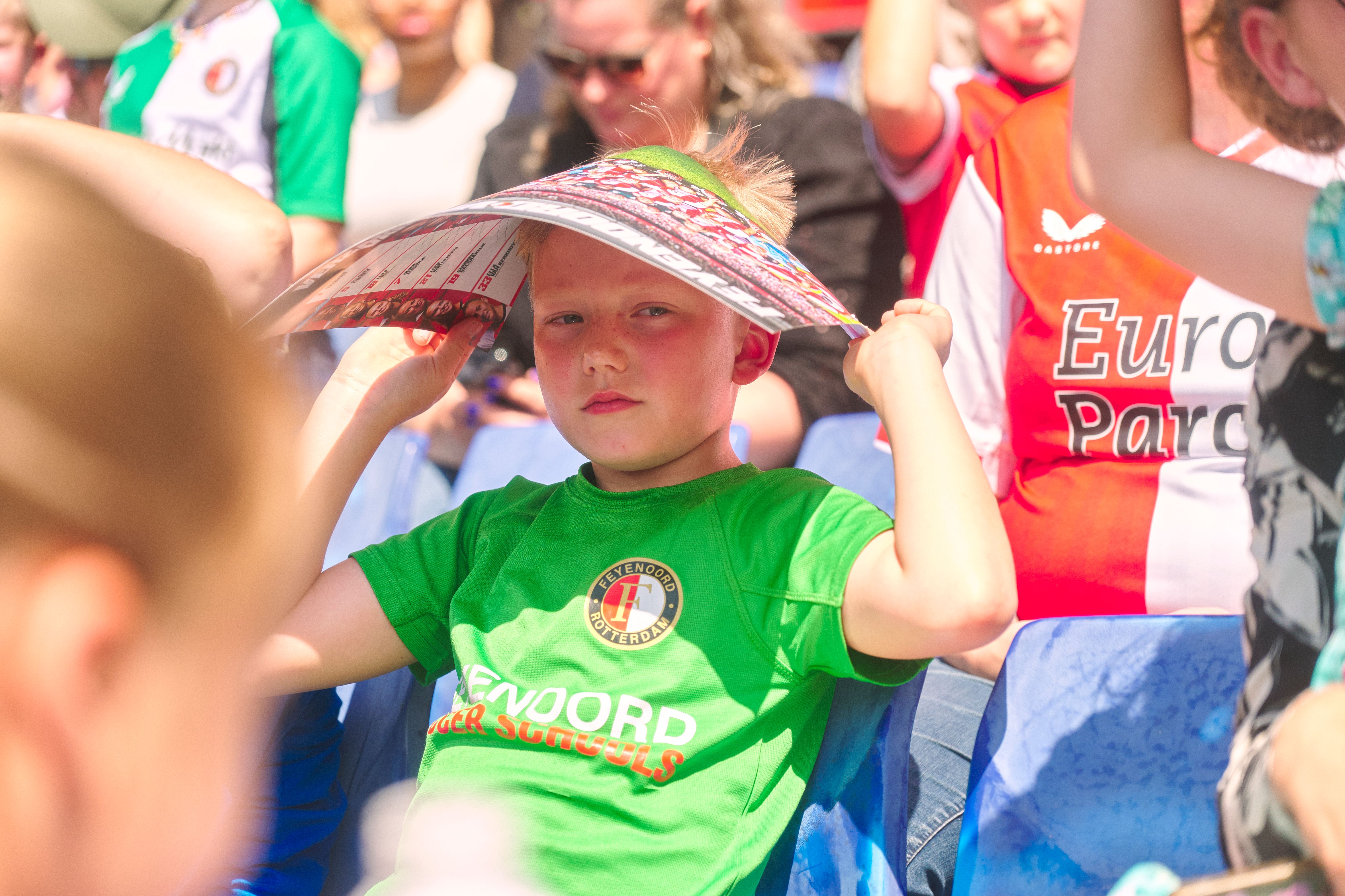 Kameraadjeswedstrijd Feyenoord V1 - Excelsior in De Kuip