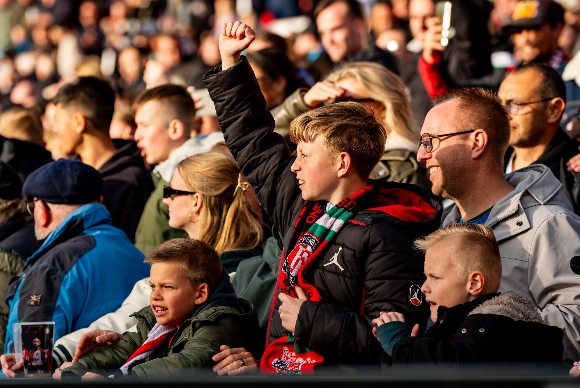 Kameraadjeswedstrijd Feyenoord - Go Ahead Eagles