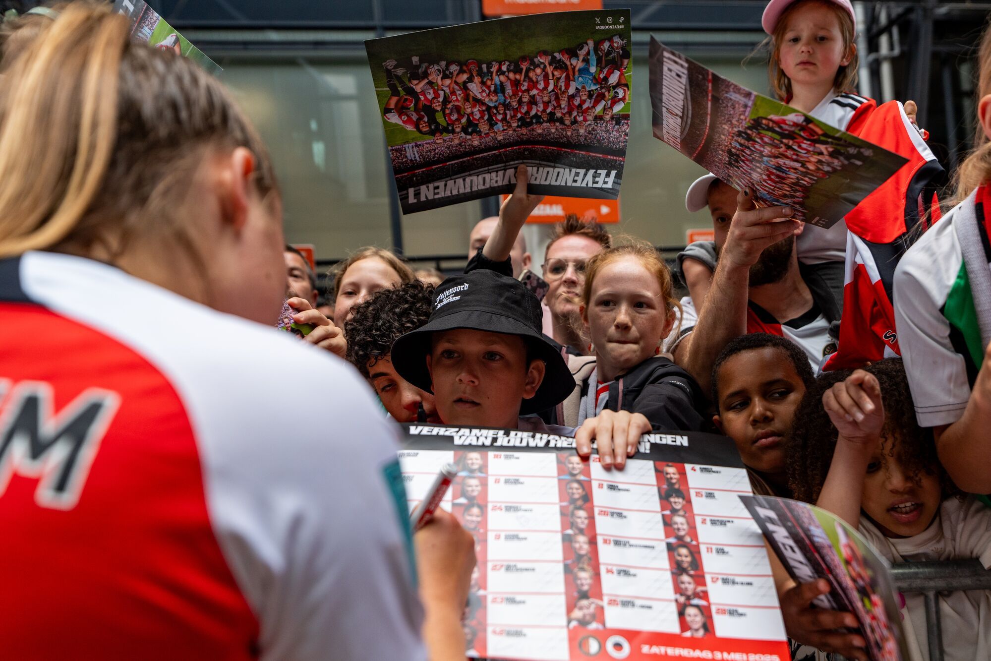 Kameraadjeswedstrijd Feyenoord V1 - Excelsior in De Kuip