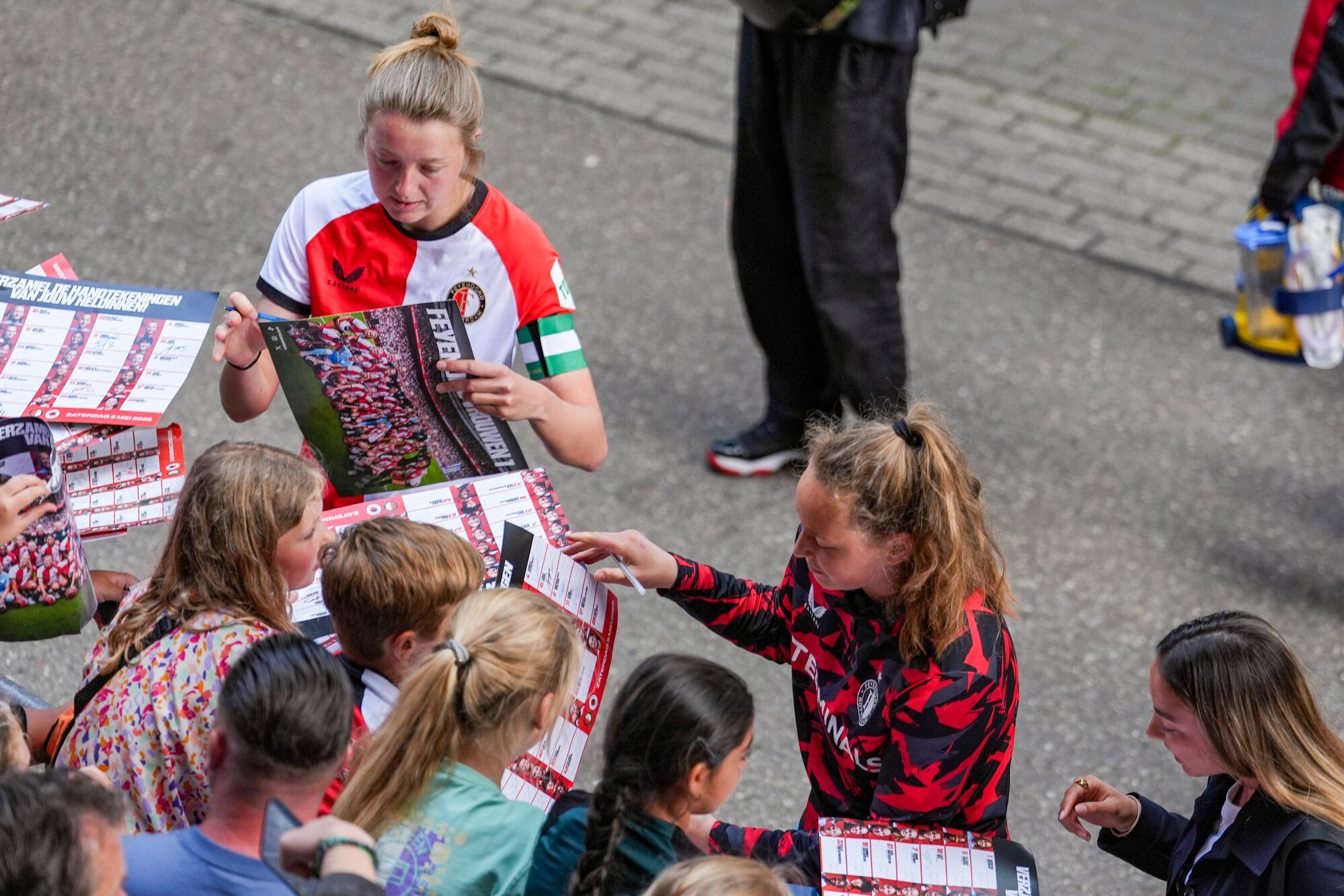 Kameraadjeswedstrijd Feyenoord V1 - Excelsior in De Kuip