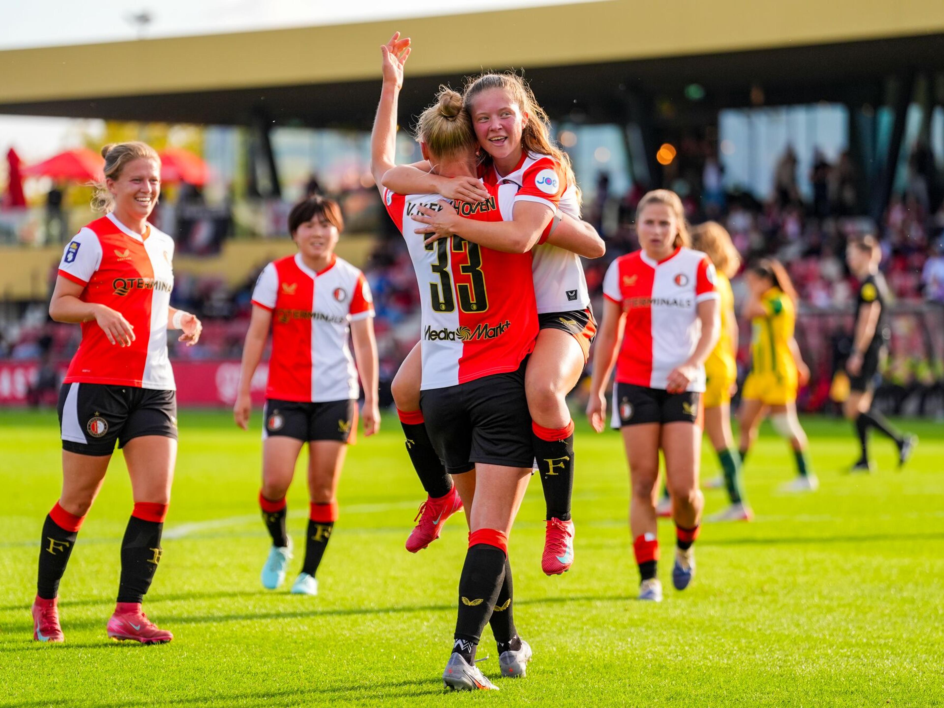 Bezoek Feyenoord Vrouwen 1