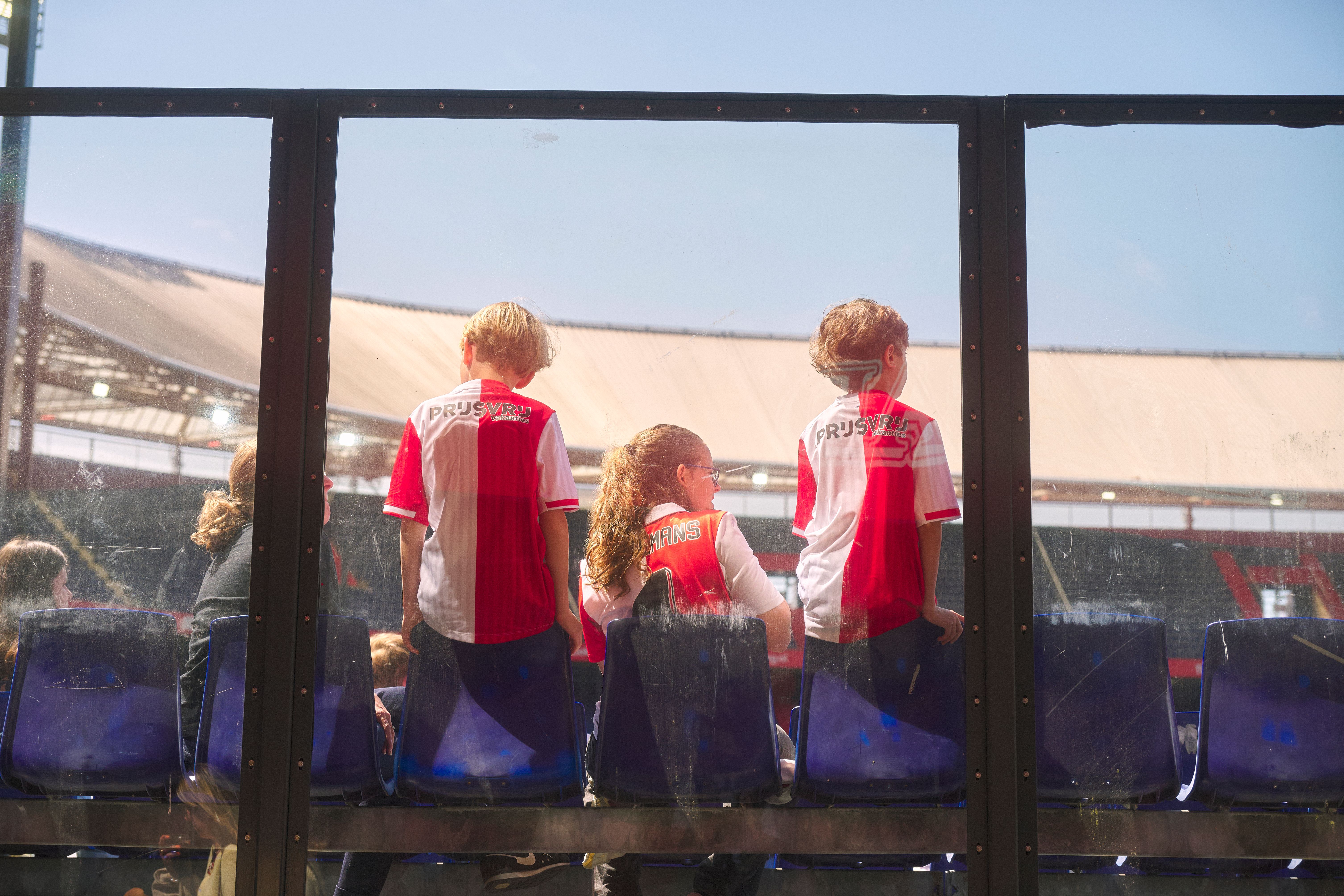 Kameraadjeswedstrijd Feyenoord V1 - Excelsior in De Kuip