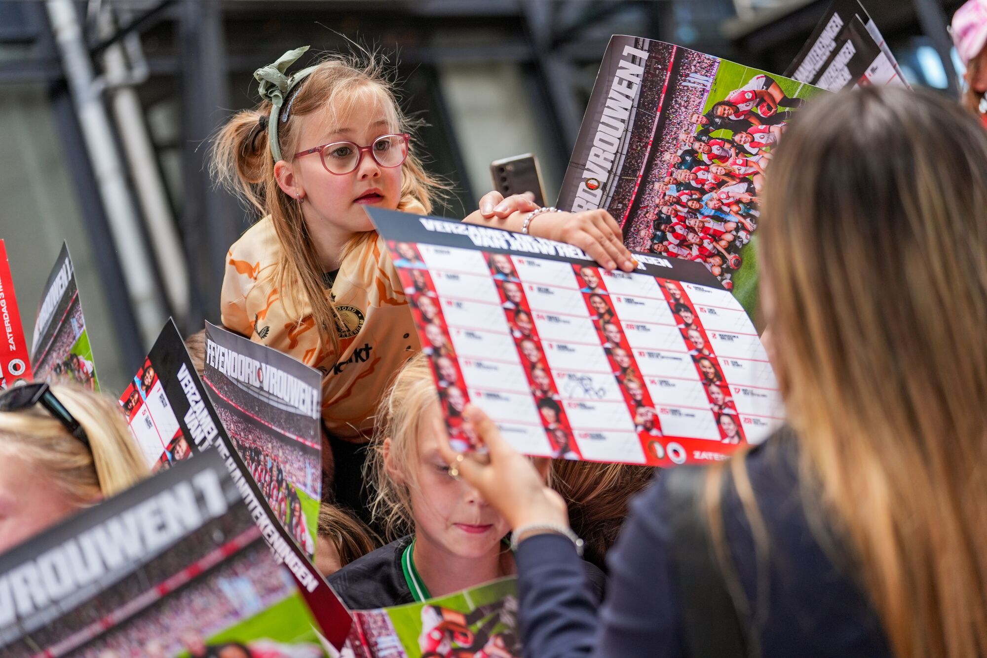 Kameraadjeswedstrijd Feyenoord V1 - Excelsior in De Kuip