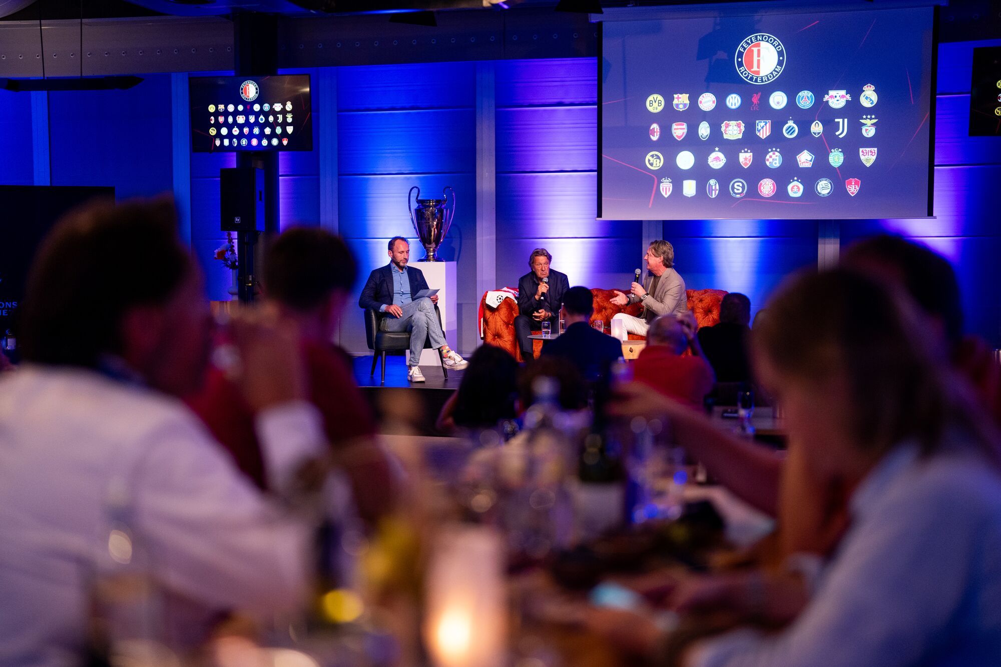 UCL draw partners en VvF