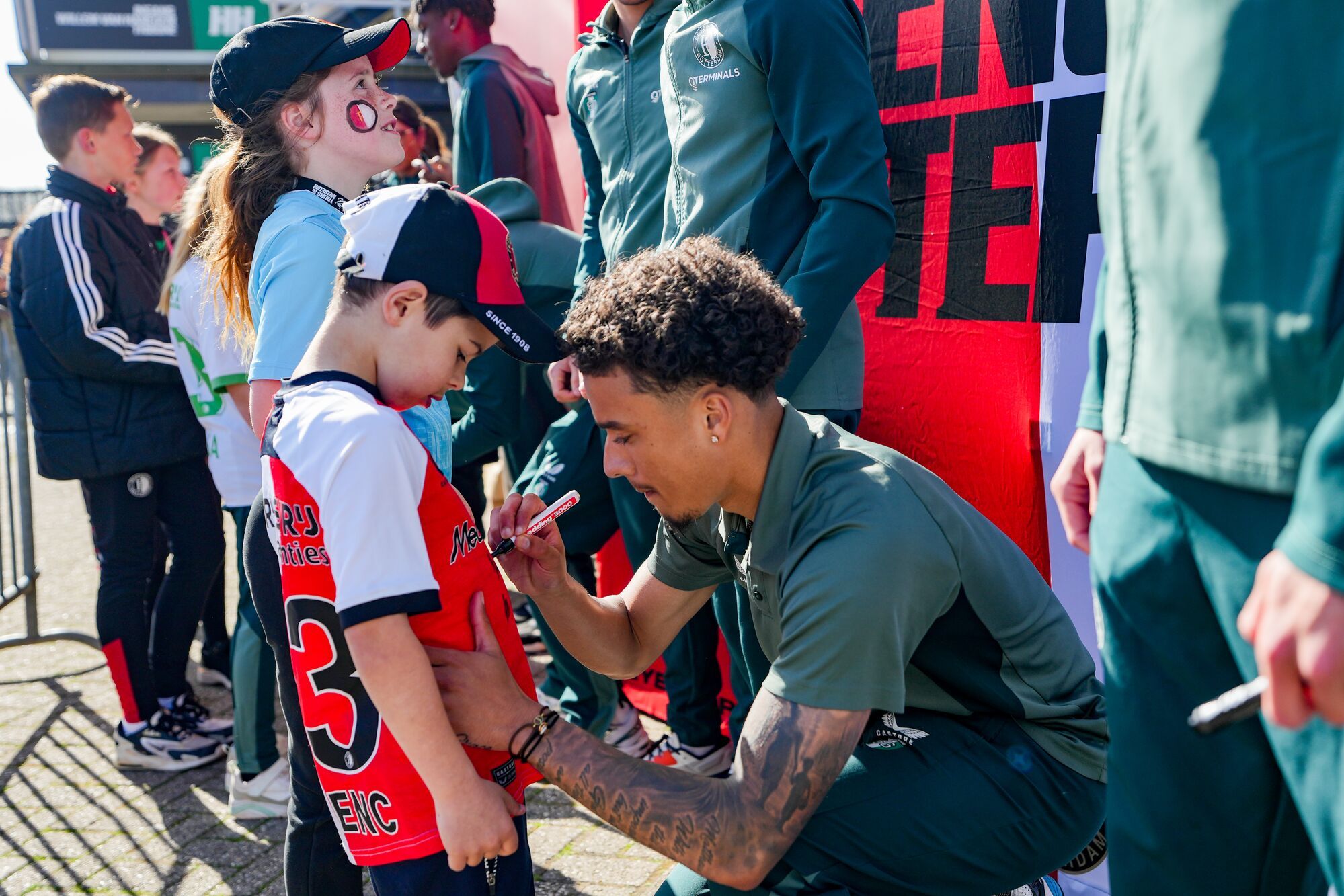 Kameraadjeswedstrijd Feyenoord - Go Ahead Eagles