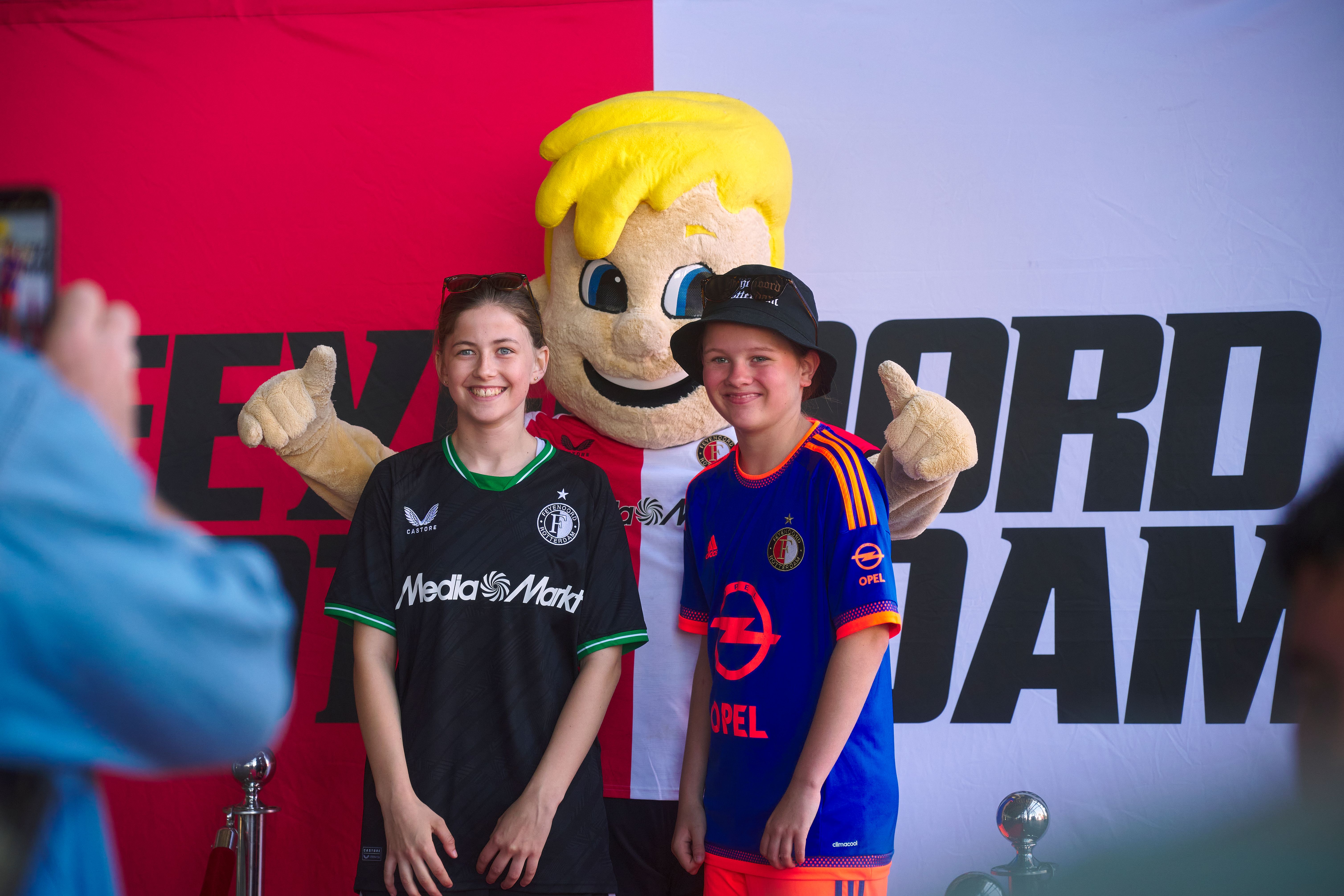 Kameraadjeswedstrijd Feyenoord V1 - Excelsior in De Kuip