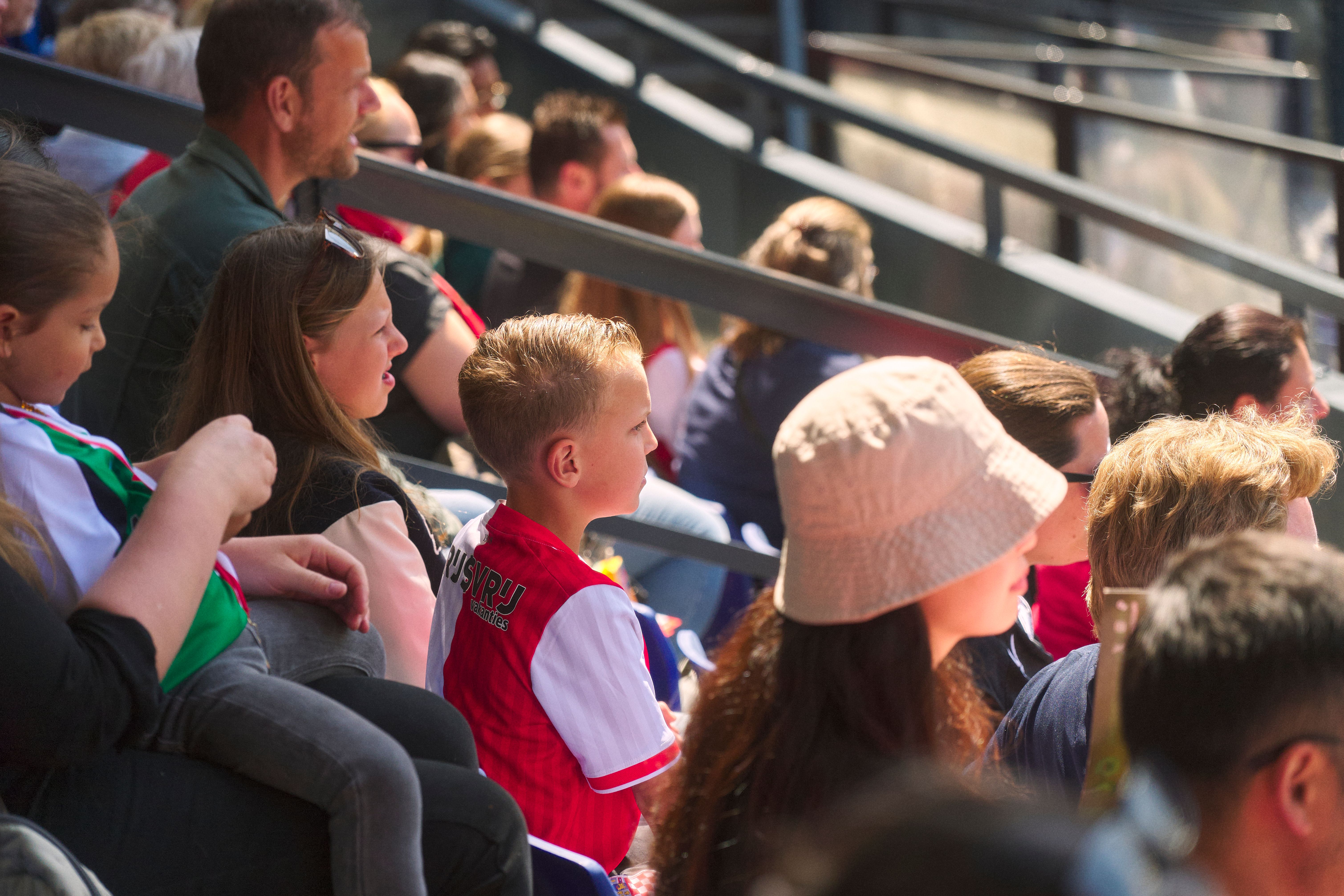 Kameraadjeswedstrijd Feyenoord V1 - Excelsior in De Kuip