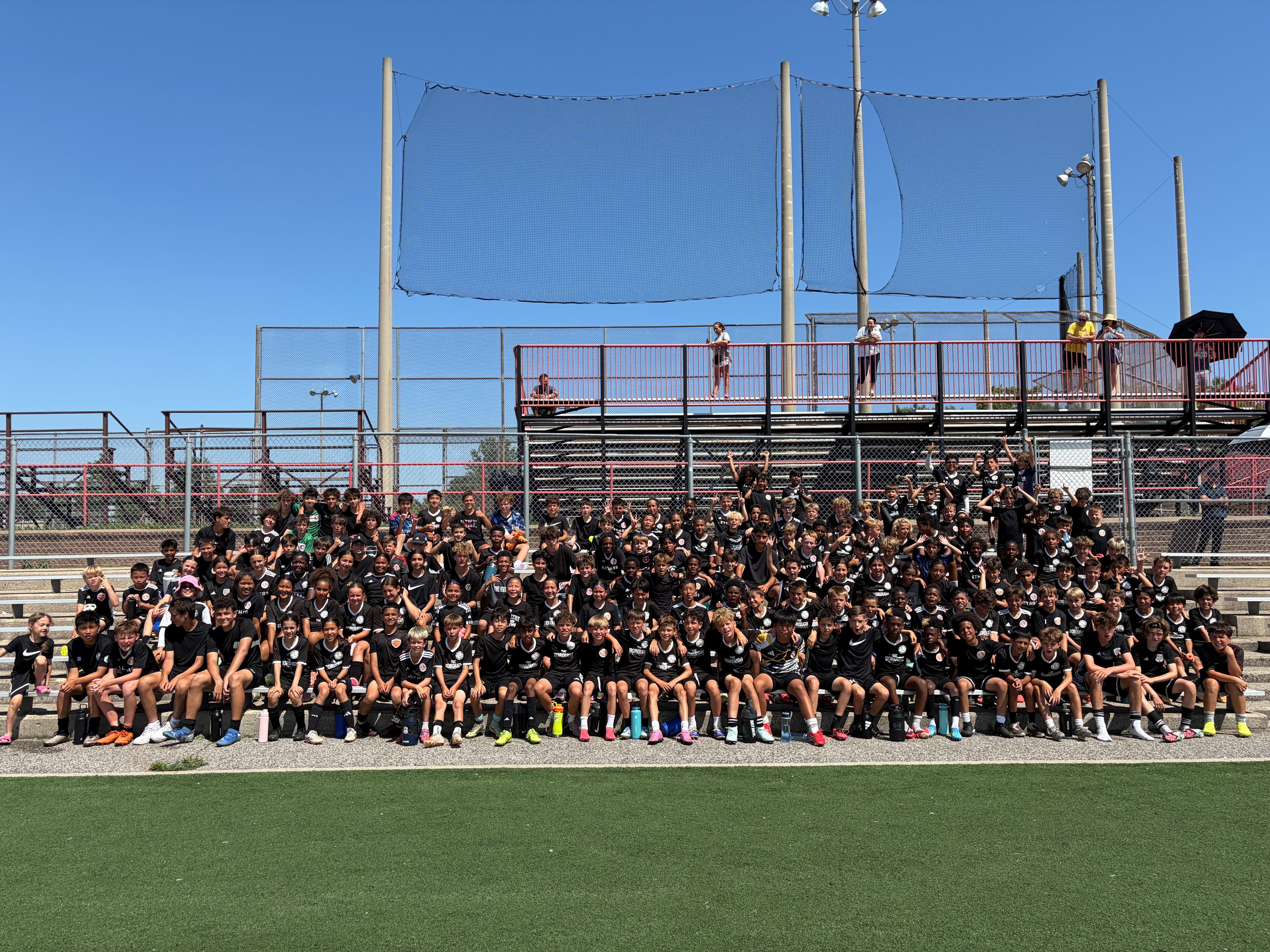 Group photo at Feyenoord camp Toronto
