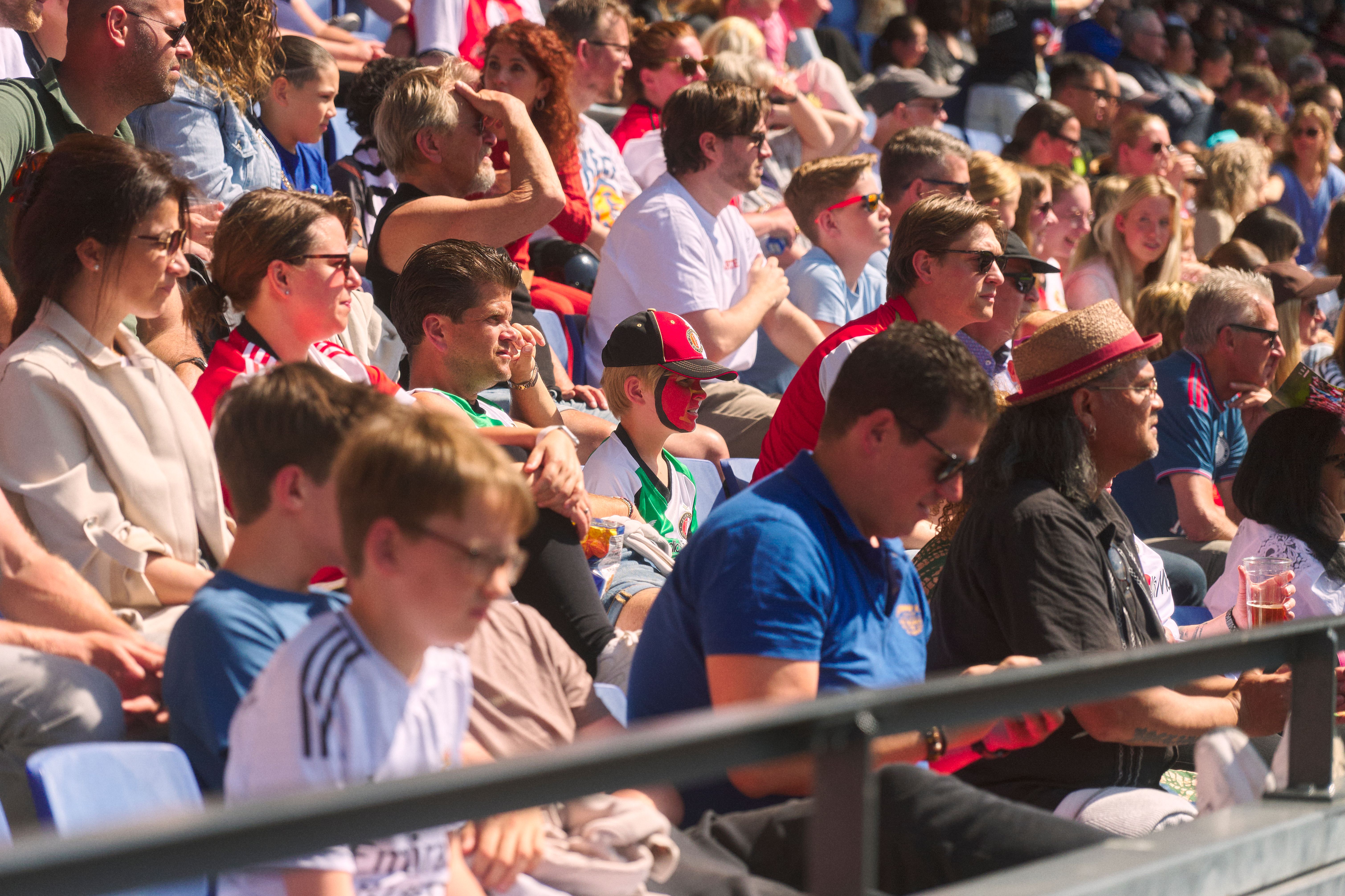Kameraadjeswedstrijd Feyenoord V1 - Excelsior in De Kuip