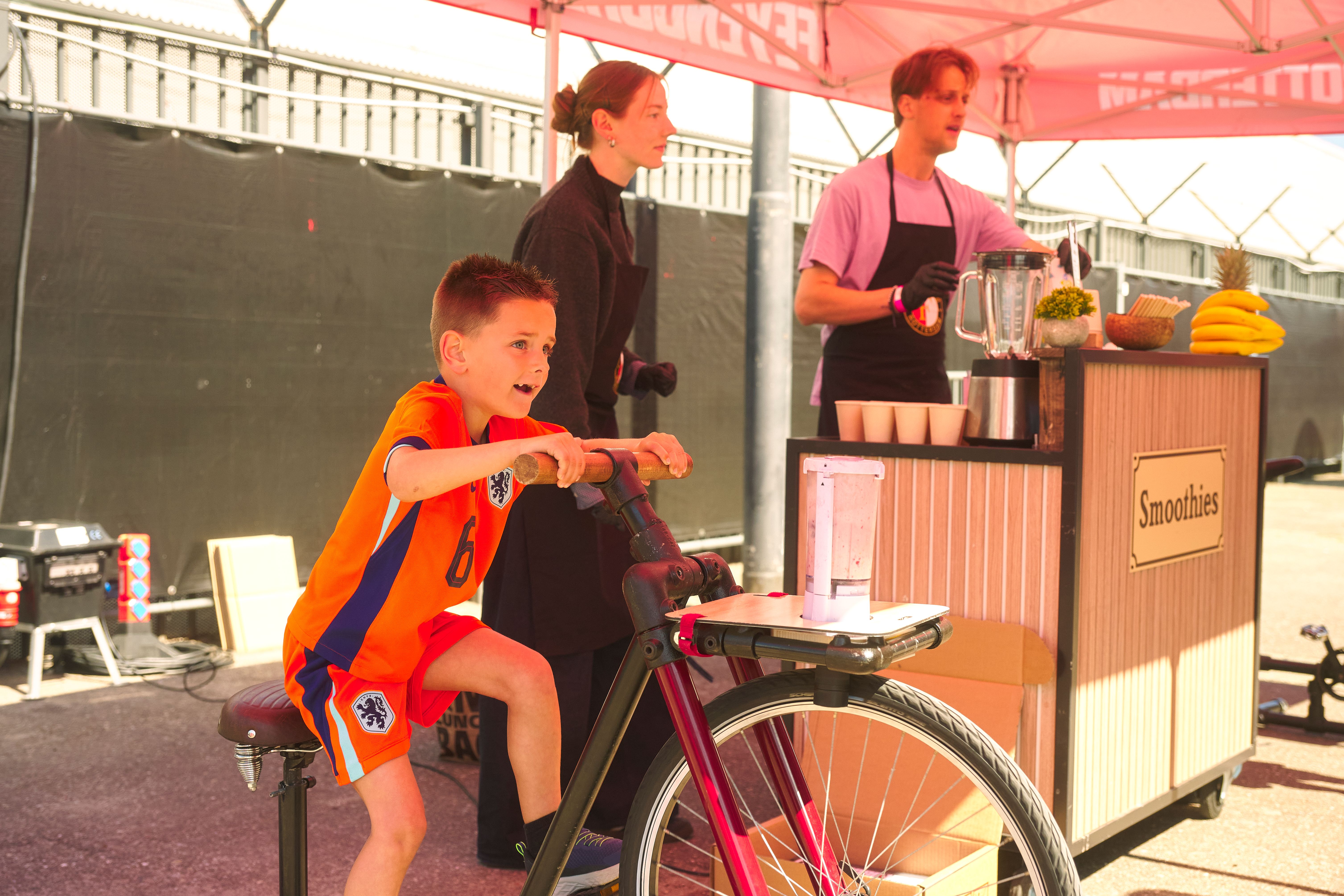 Kameraadjeswedstrijd Feyenoord V1 - Excelsior in De Kuip