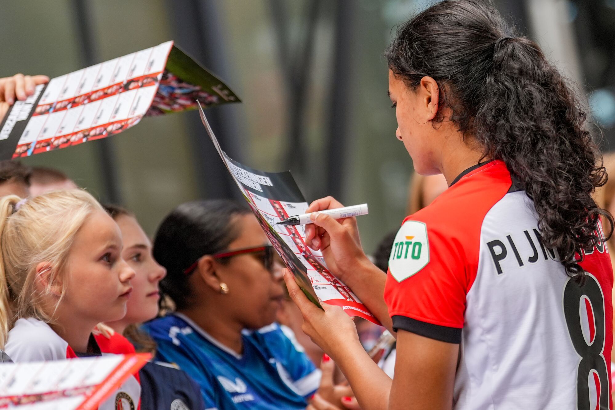 Kameraadjeswedstrijd Feyenoord V1 - Excelsior in De Kuip