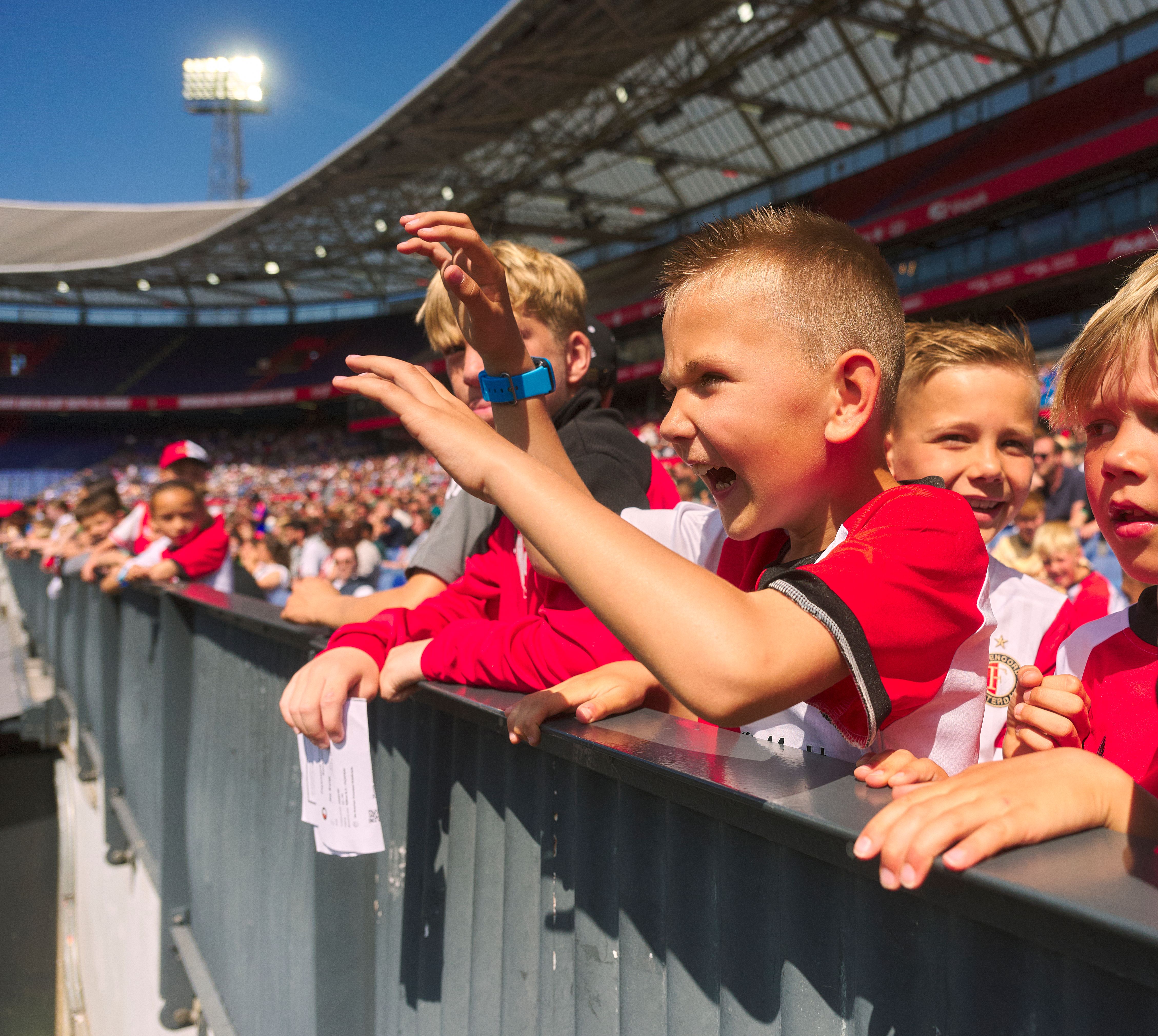 Kameraadjeswedstrijd Feyenoord V1 - Excelsior in De Kuip
