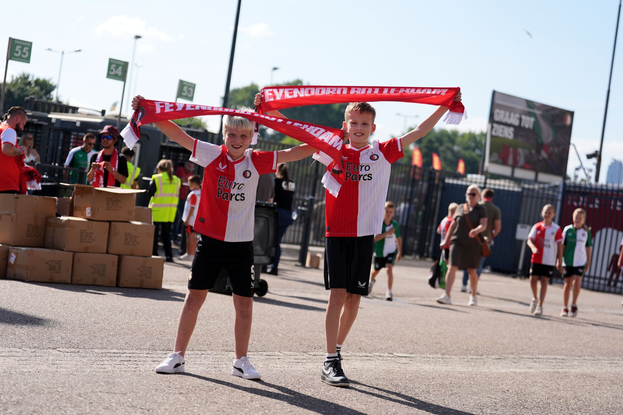 Kameraadjeswedstrijd Feyenoord - NAC Breda