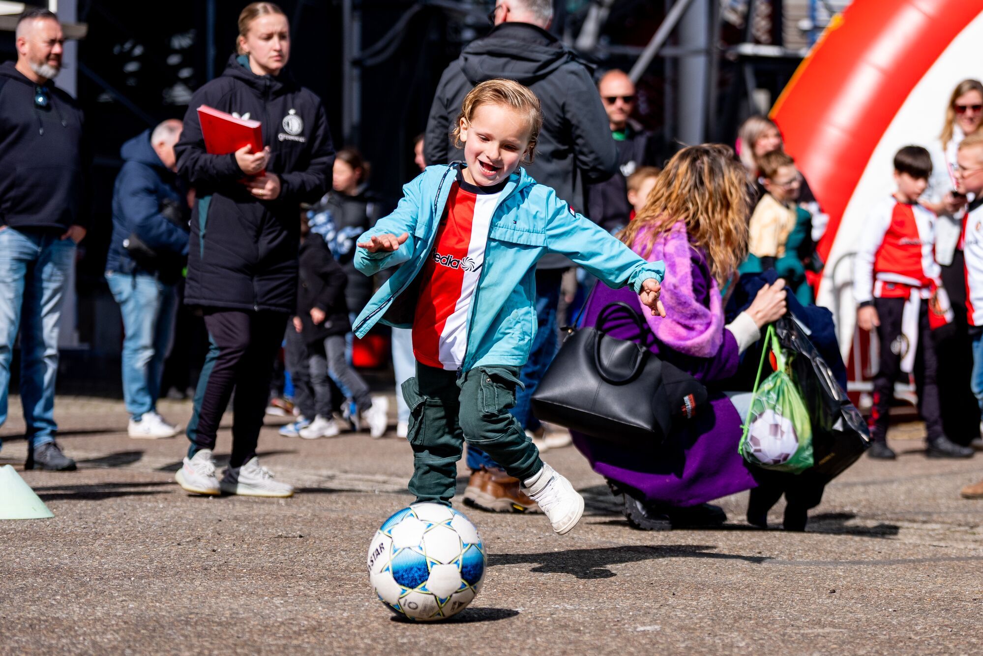 Kameraadjeswedstrijd Feyenoord - Go Ahead Eagles