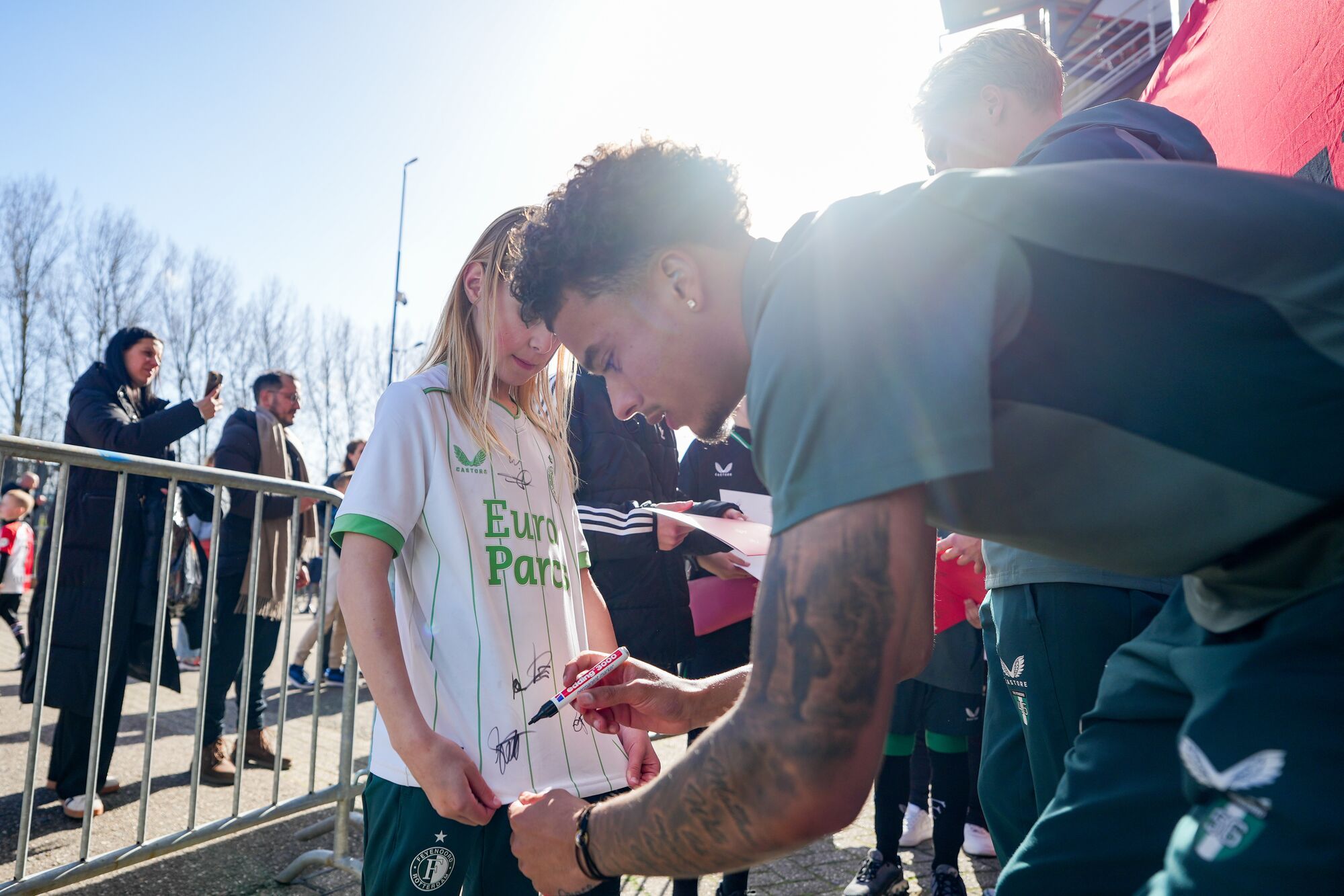 Kameraadjeswedstrijd Feyenoord - Go Ahead Eagles