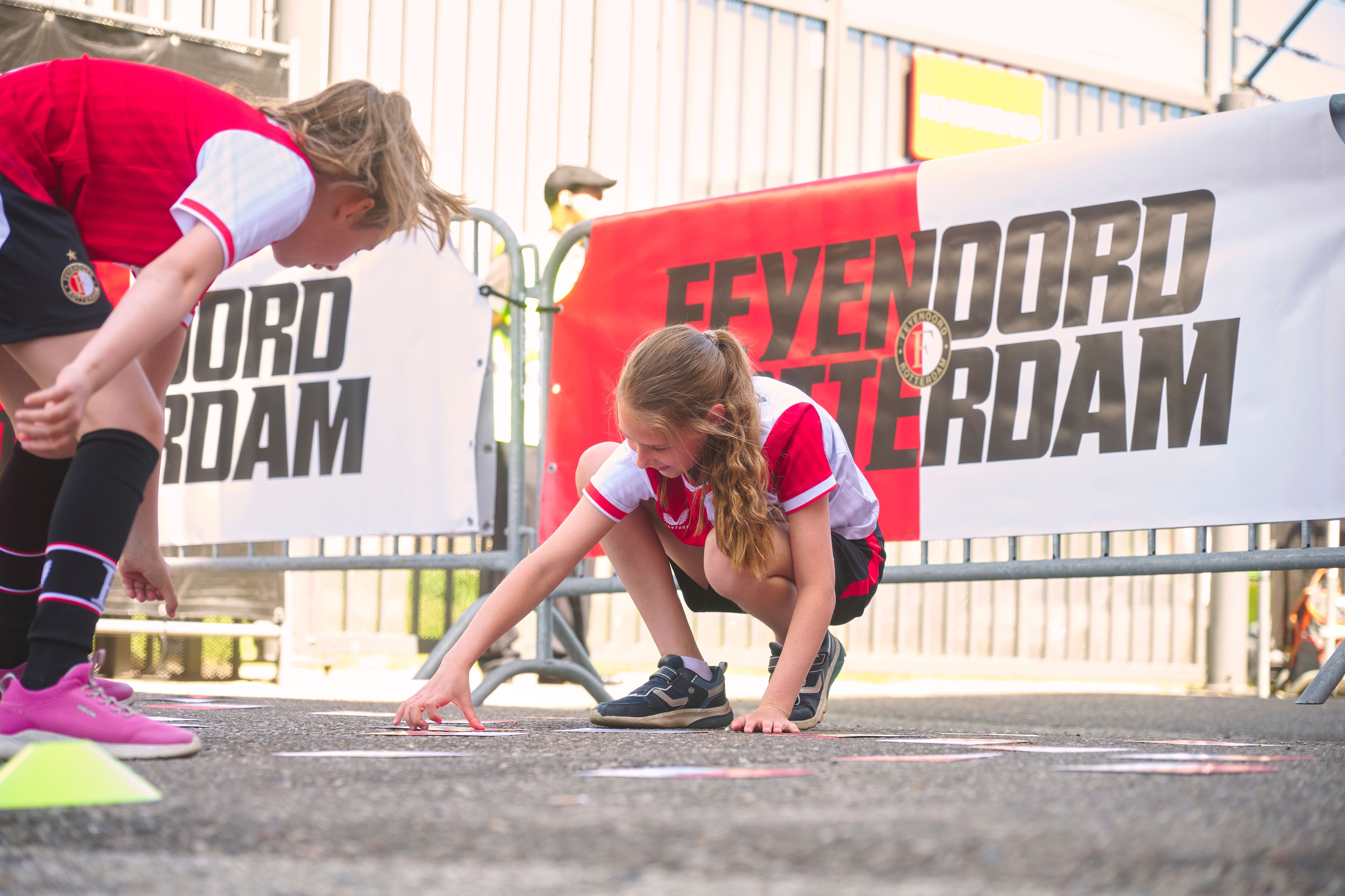 Kameraadjeswedstrijd Feyenoord V1 - Excelsior in De Kuip