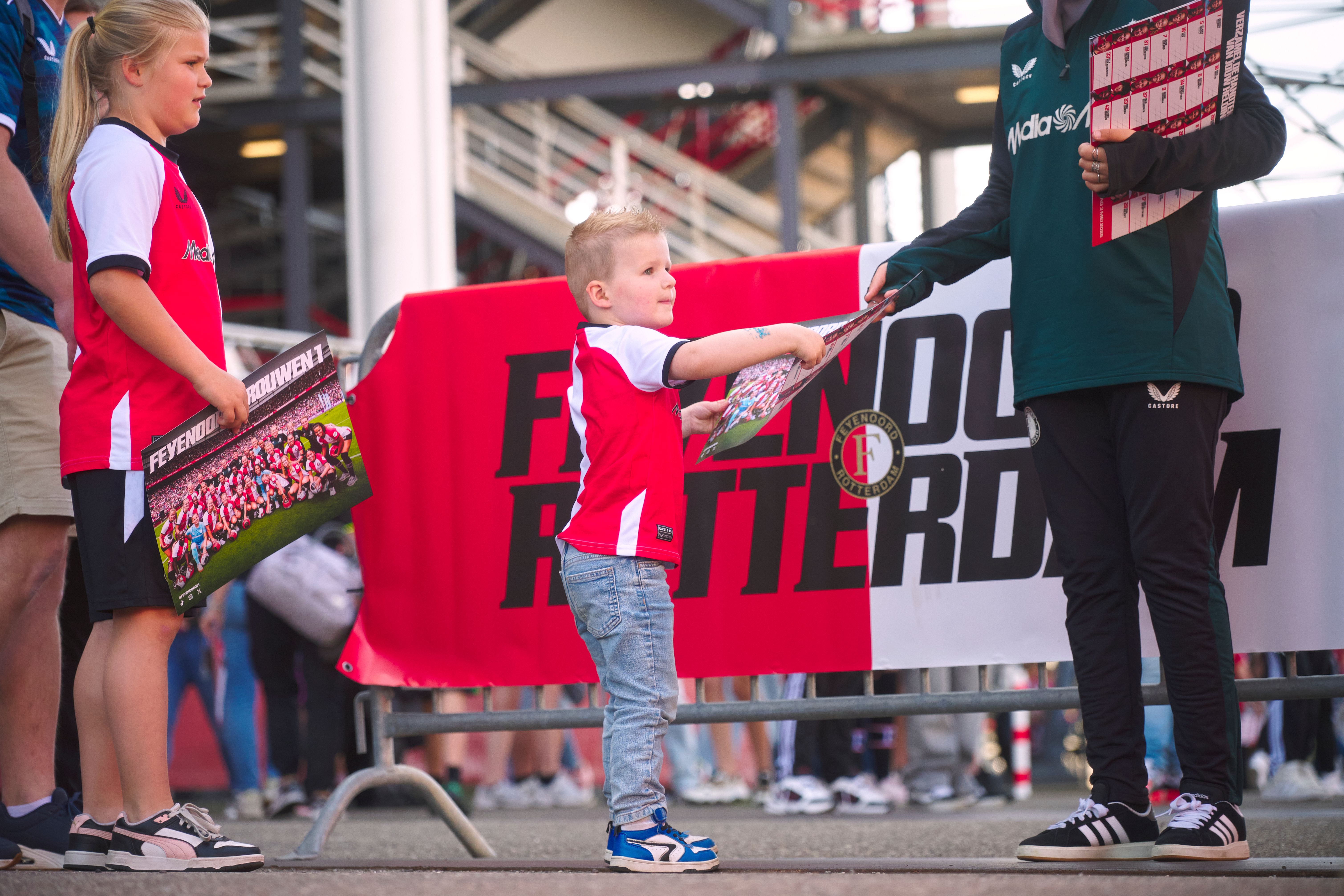 Kameraadjeswedstrijd Feyenoord V1 - Excelsior in De Kuip