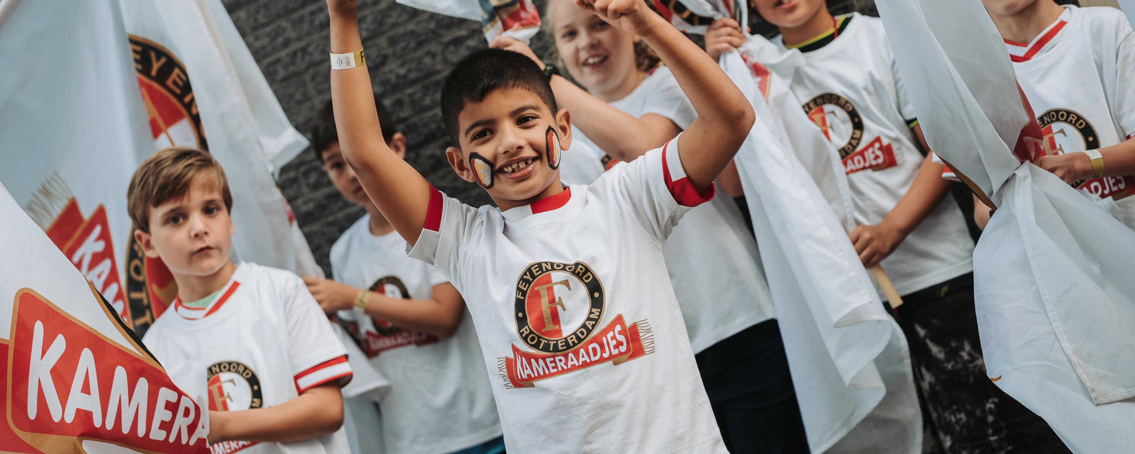 Juniorclub Kameraadjes vlaggenkinderen