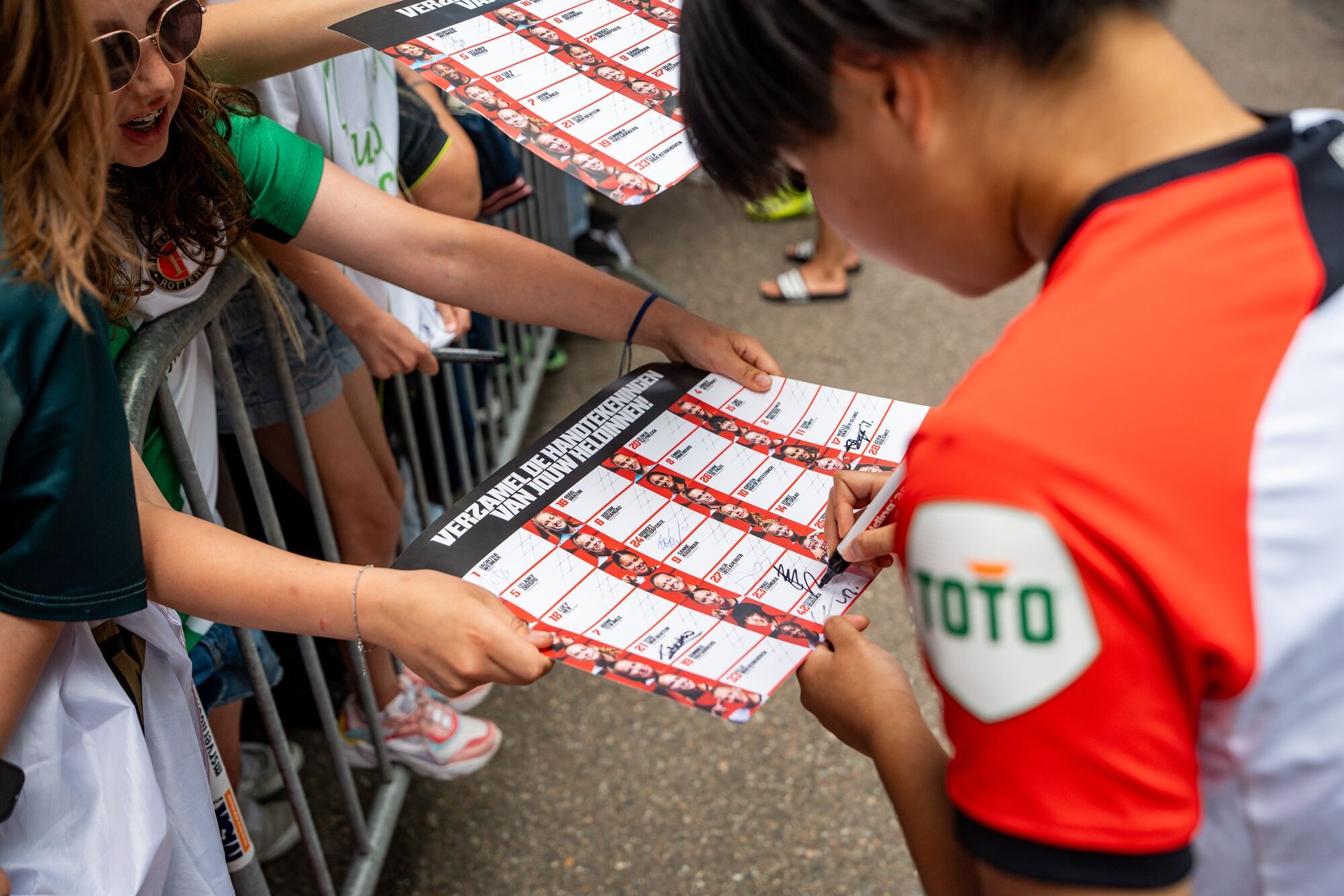 Kameraadjeswedstrijd Feyenoord V1 - Excelsior in De Kuip