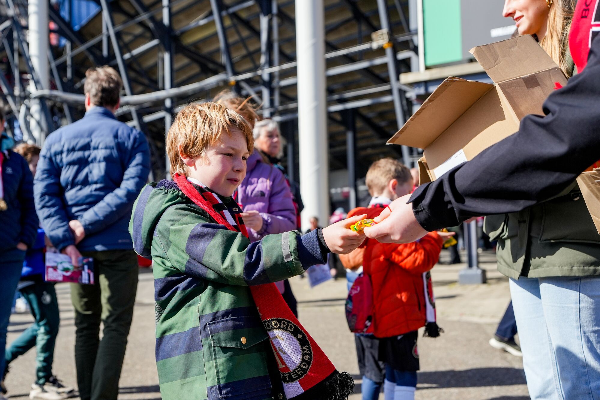 Kameraadjeswedstrijd Feyenoord - Go Ahead Eagles