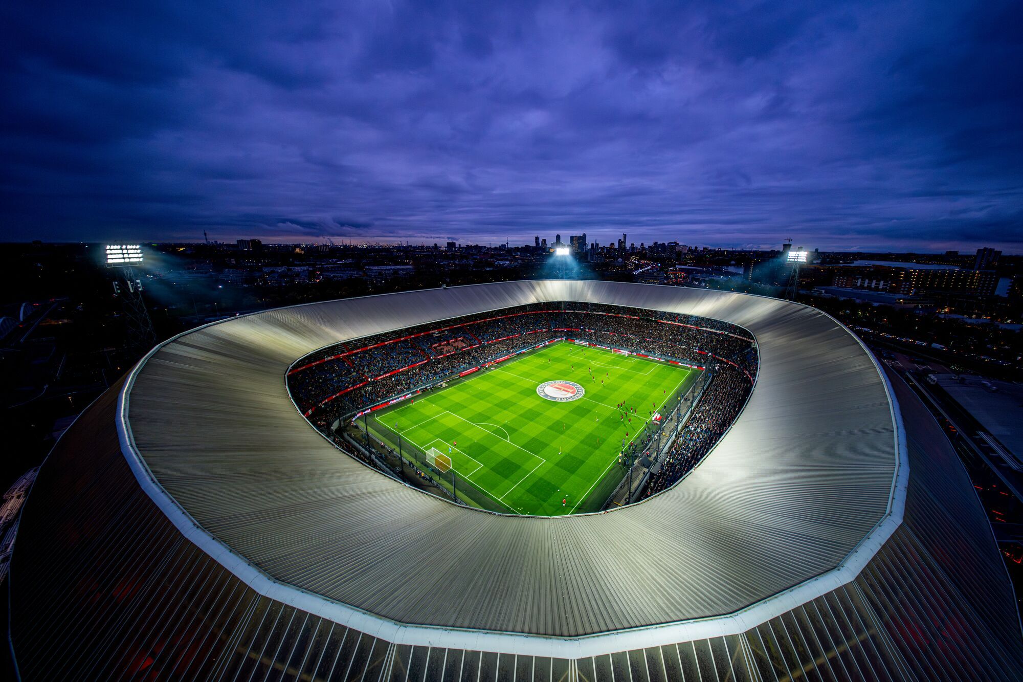bovenaanzicht van De Kuip