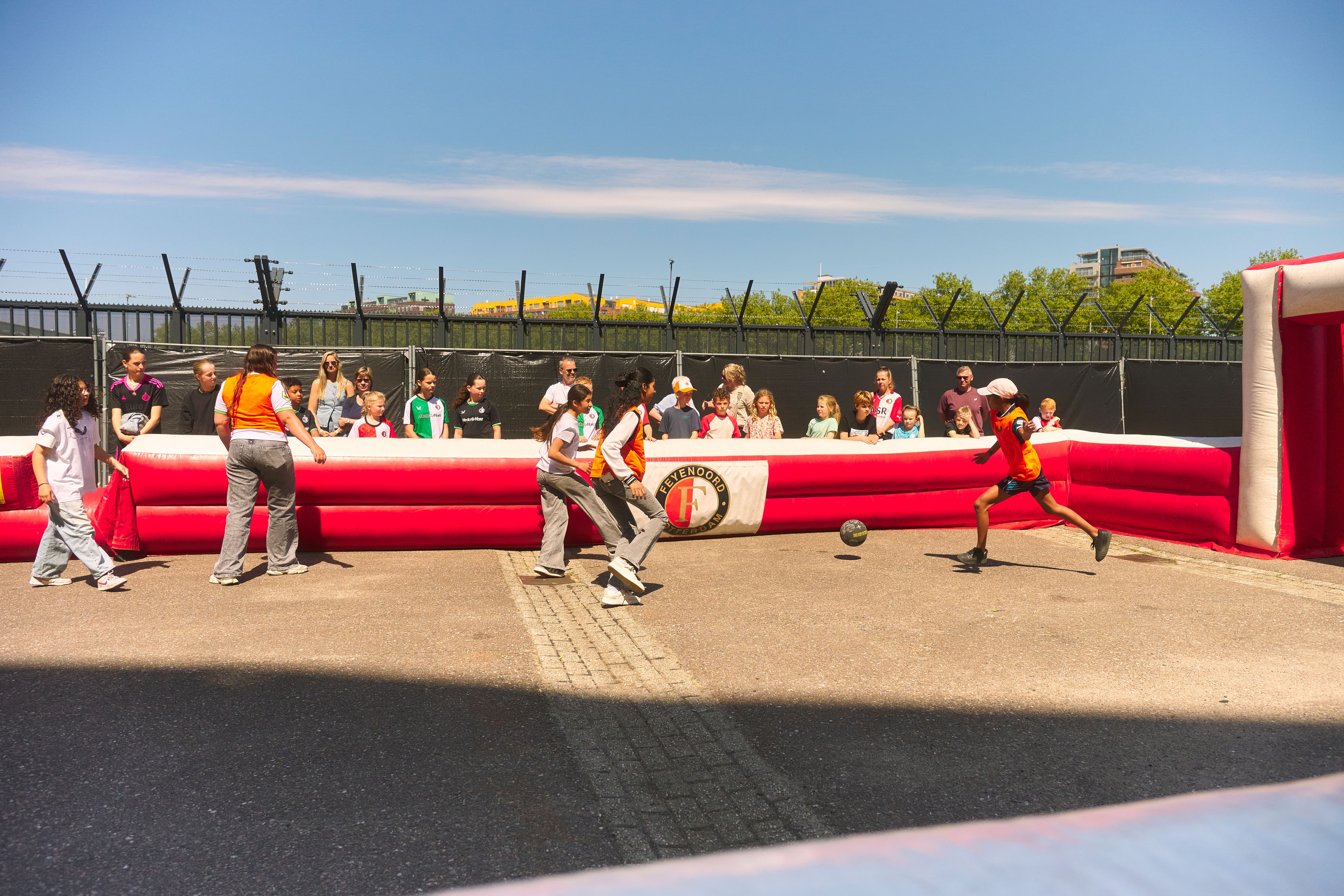 Kameraadjeswedstrijd Feyenoord V1 - Excelsior in De Kuip