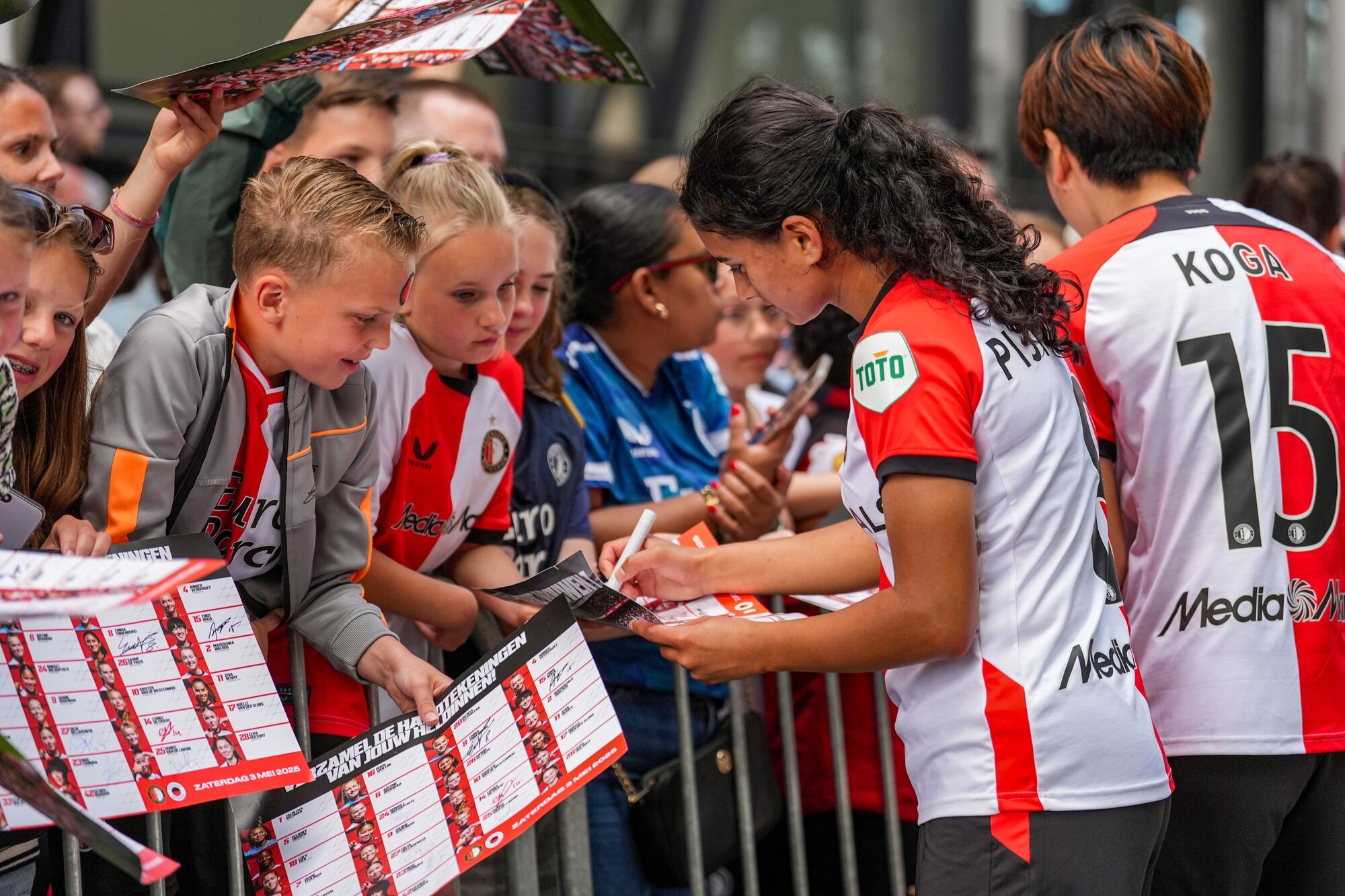 Kameraadjeswedstrijd Feyenoord V1 - Excelsior in De Kuip