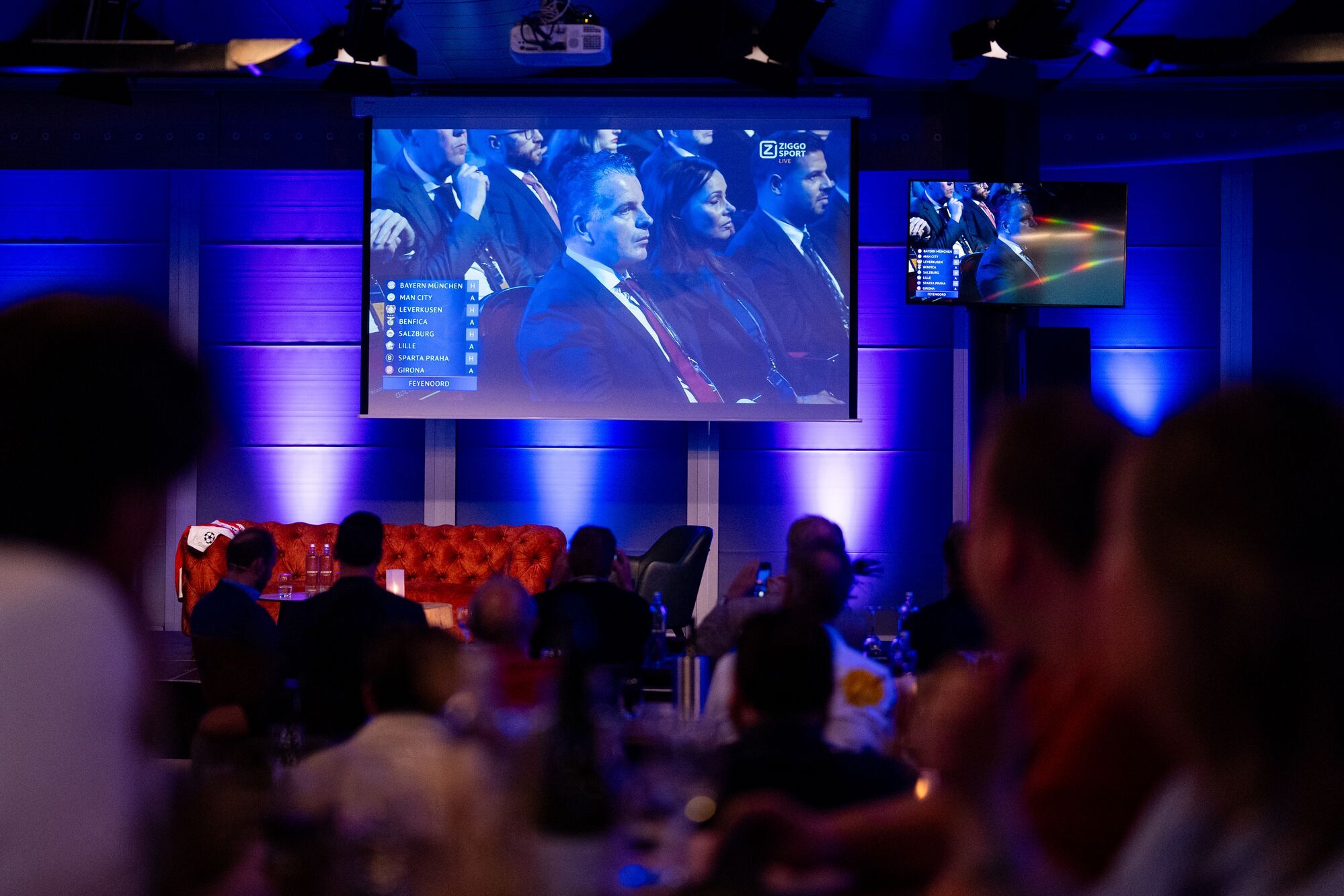 UCL draw partners en VvF