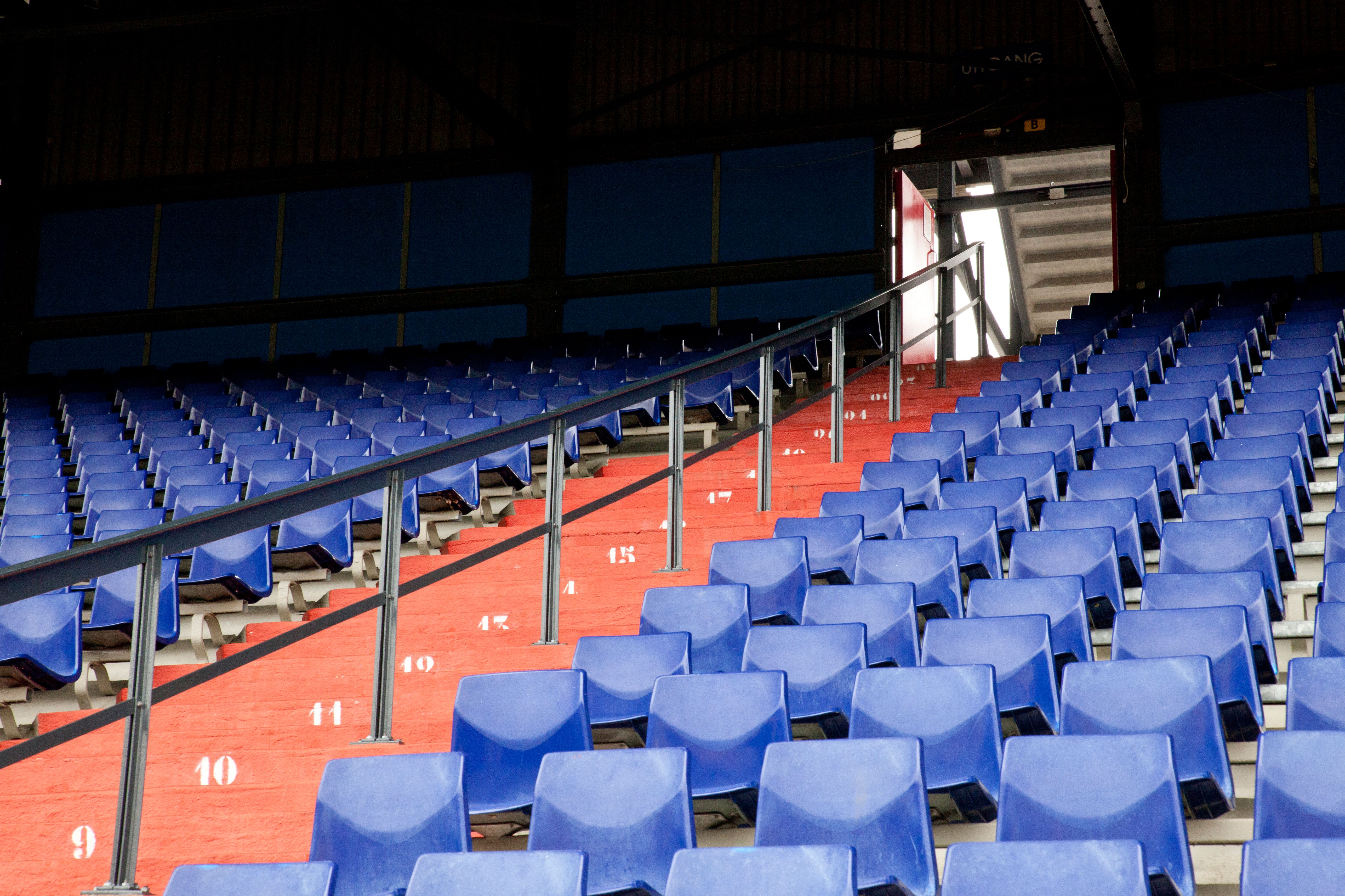 Houd de trappen vrij