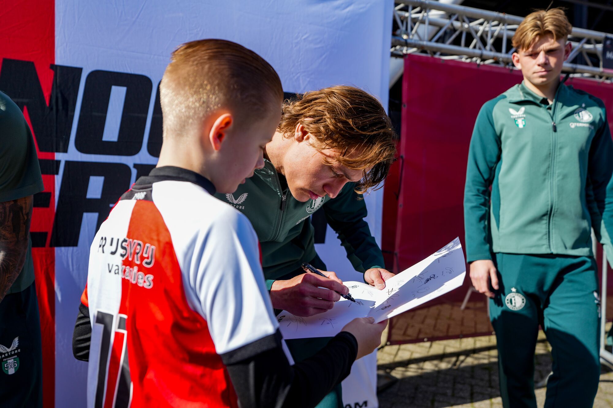 Kameraadjeswedstrijd Feyenoord - Go Ahead Eagles