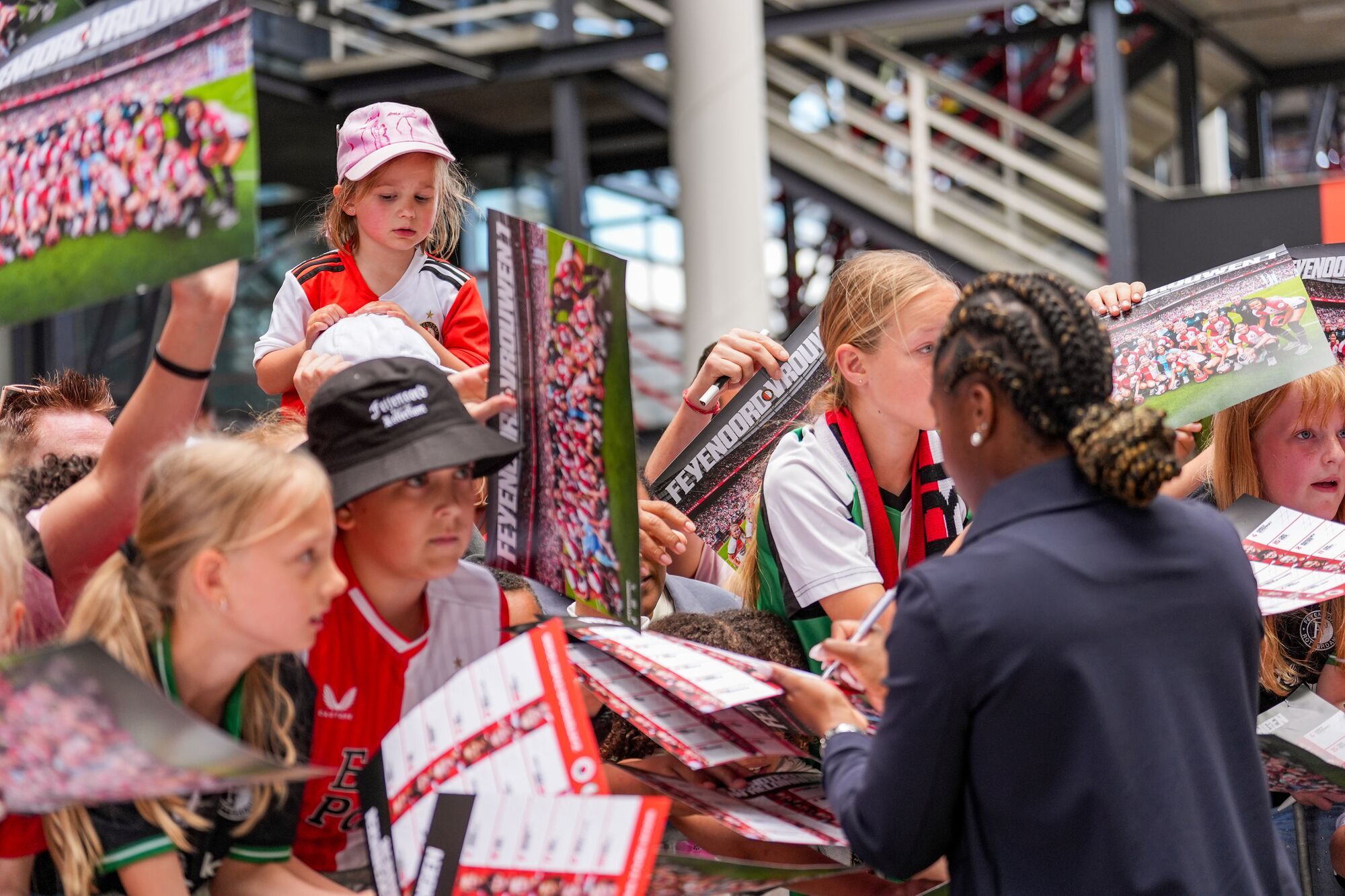 Kameraadjeswedstrijd Feyenoord V1 - Excelsior in De Kuip