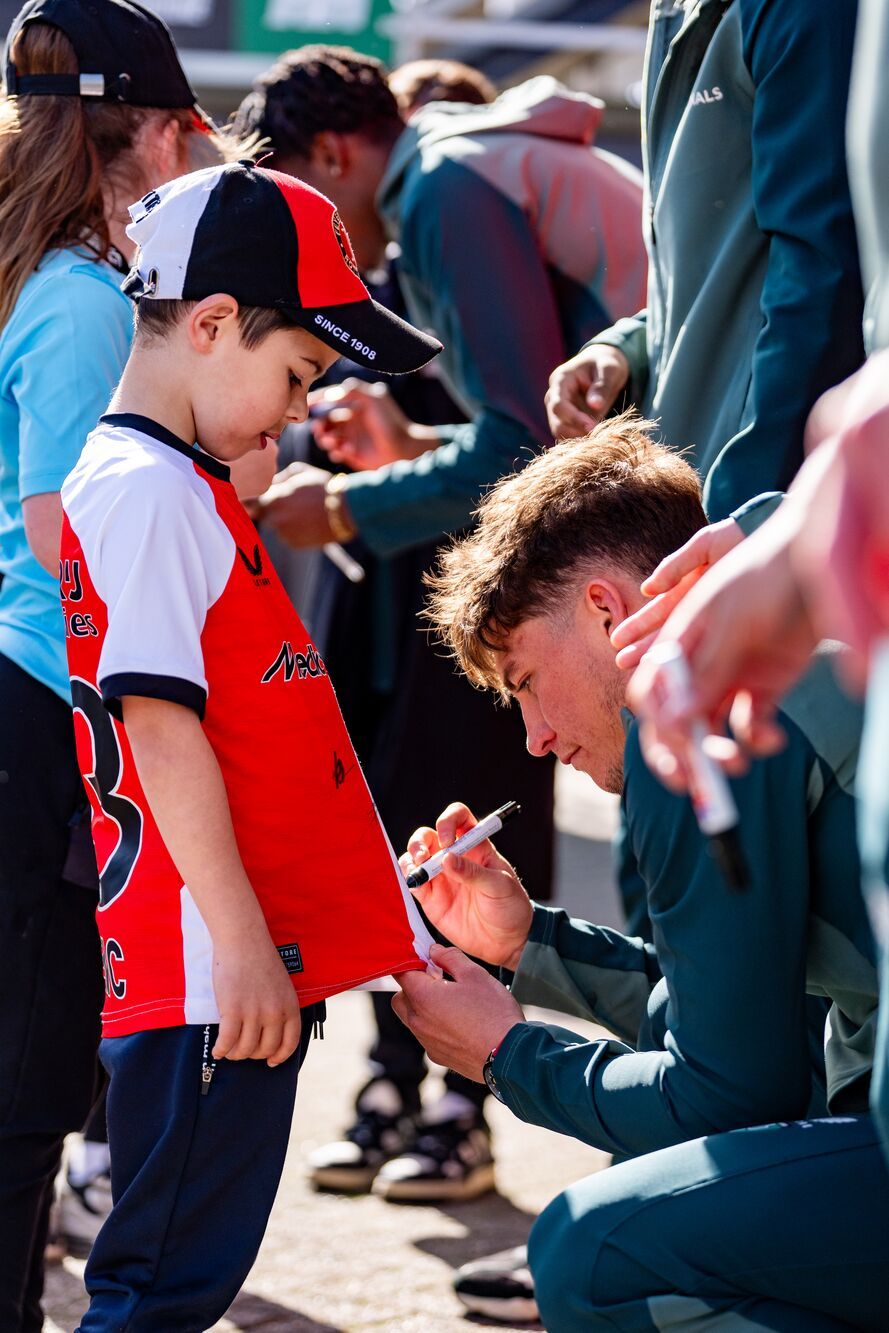 Kameraadjeswedstrijd Feyenoord - Go Ahead Eagles