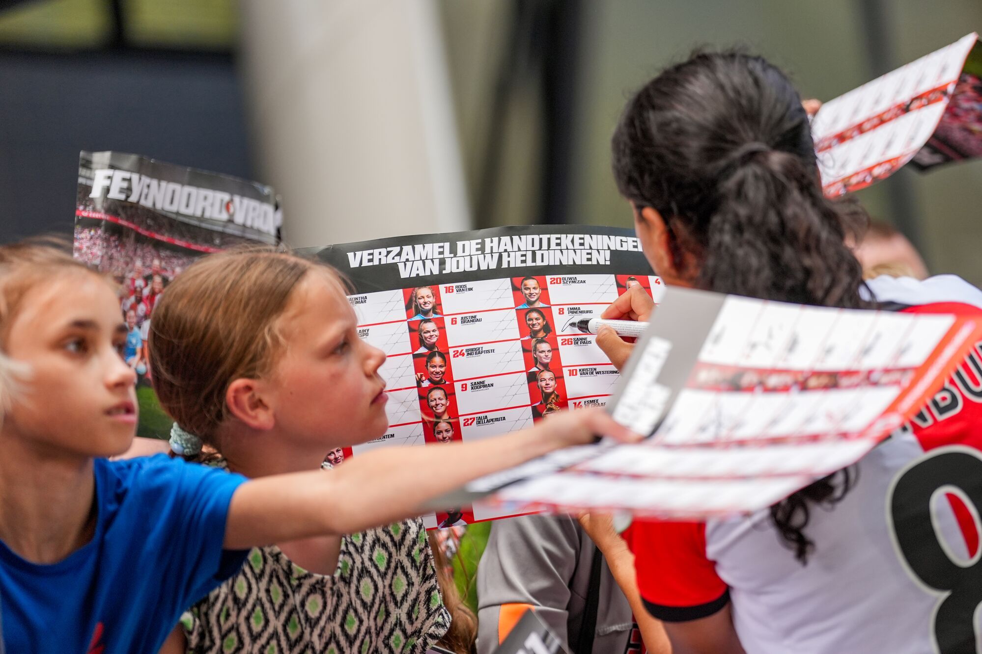 Kameraadjeswedstrijd Feyenoord V1 - Excelsior in De Kuip