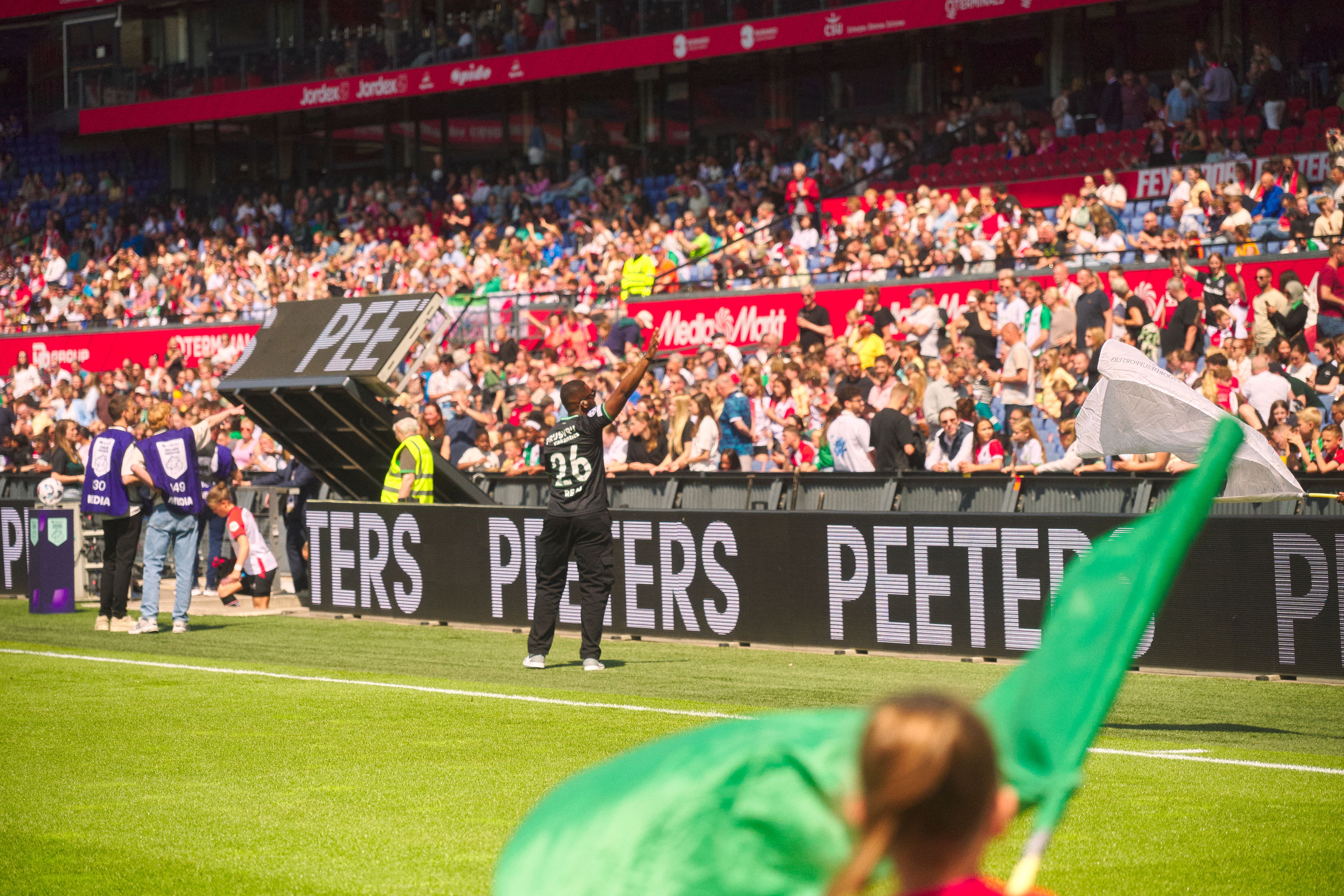 Kameraadjeswedstrijd Feyenoord V1 - Excelsior in De Kuip