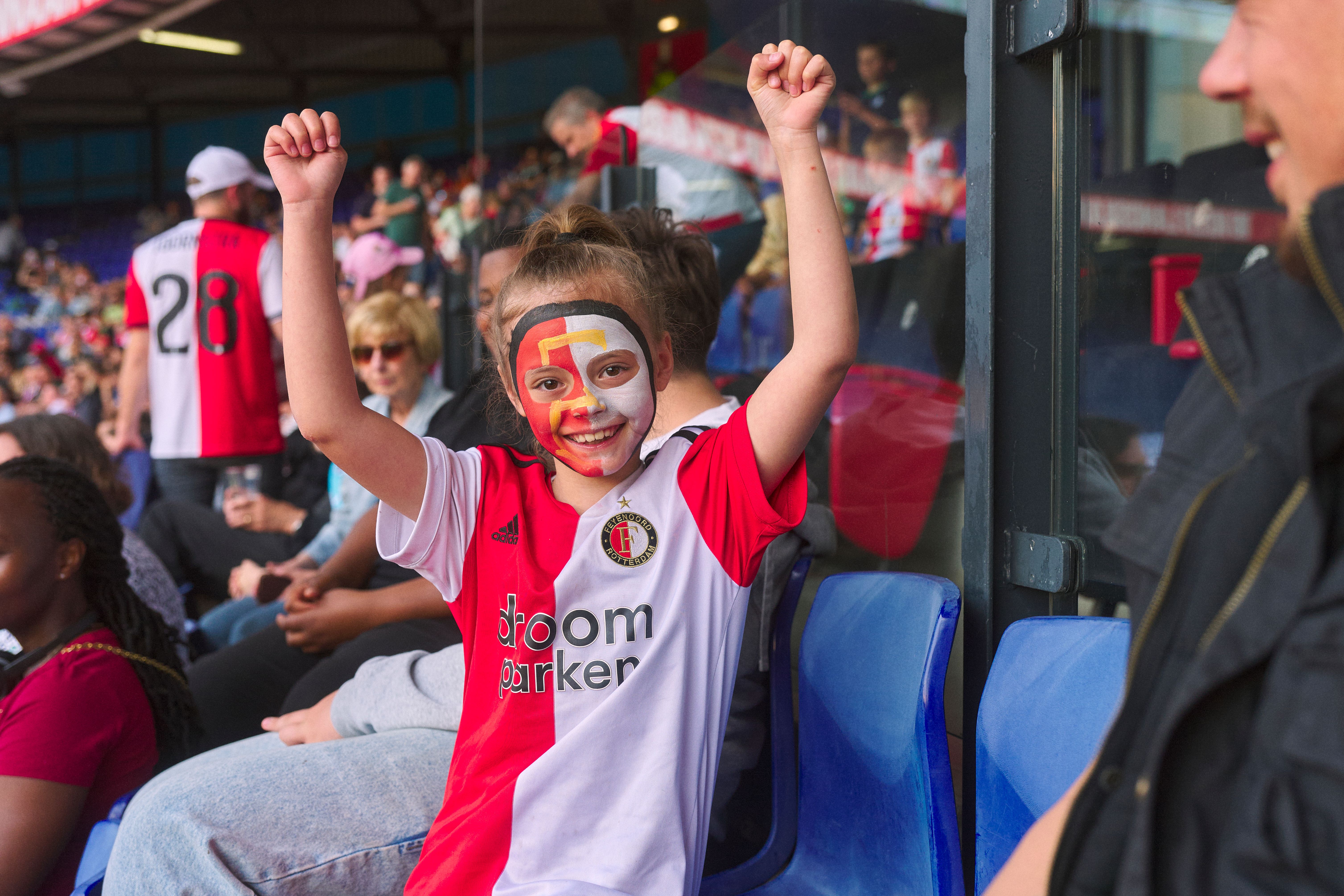Kameraadjeswedstrijd Feyenoord V1 - Excelsior in De Kuip