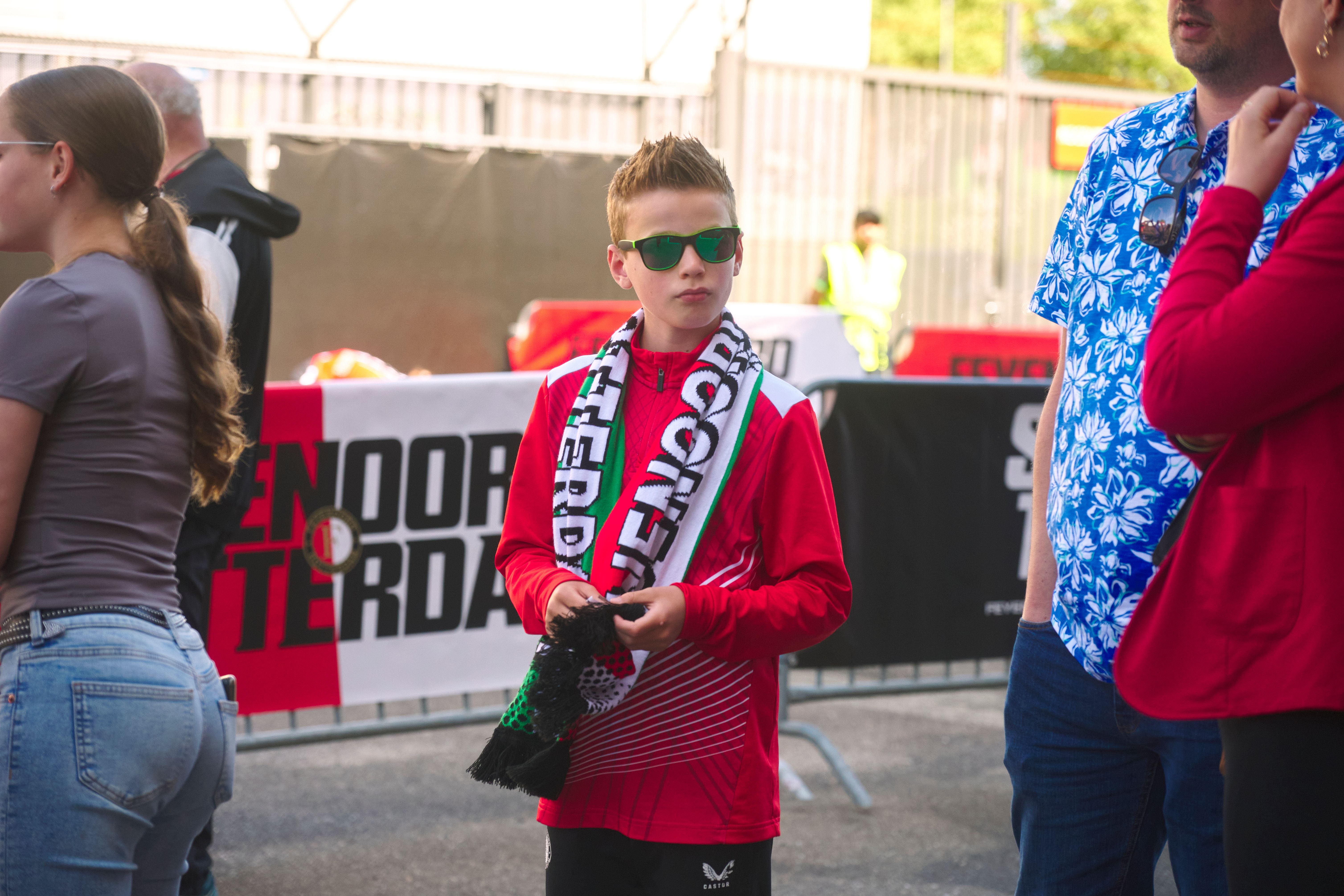 Kameraadjeswedstrijd Feyenoord V1 - Excelsior in De Kuip