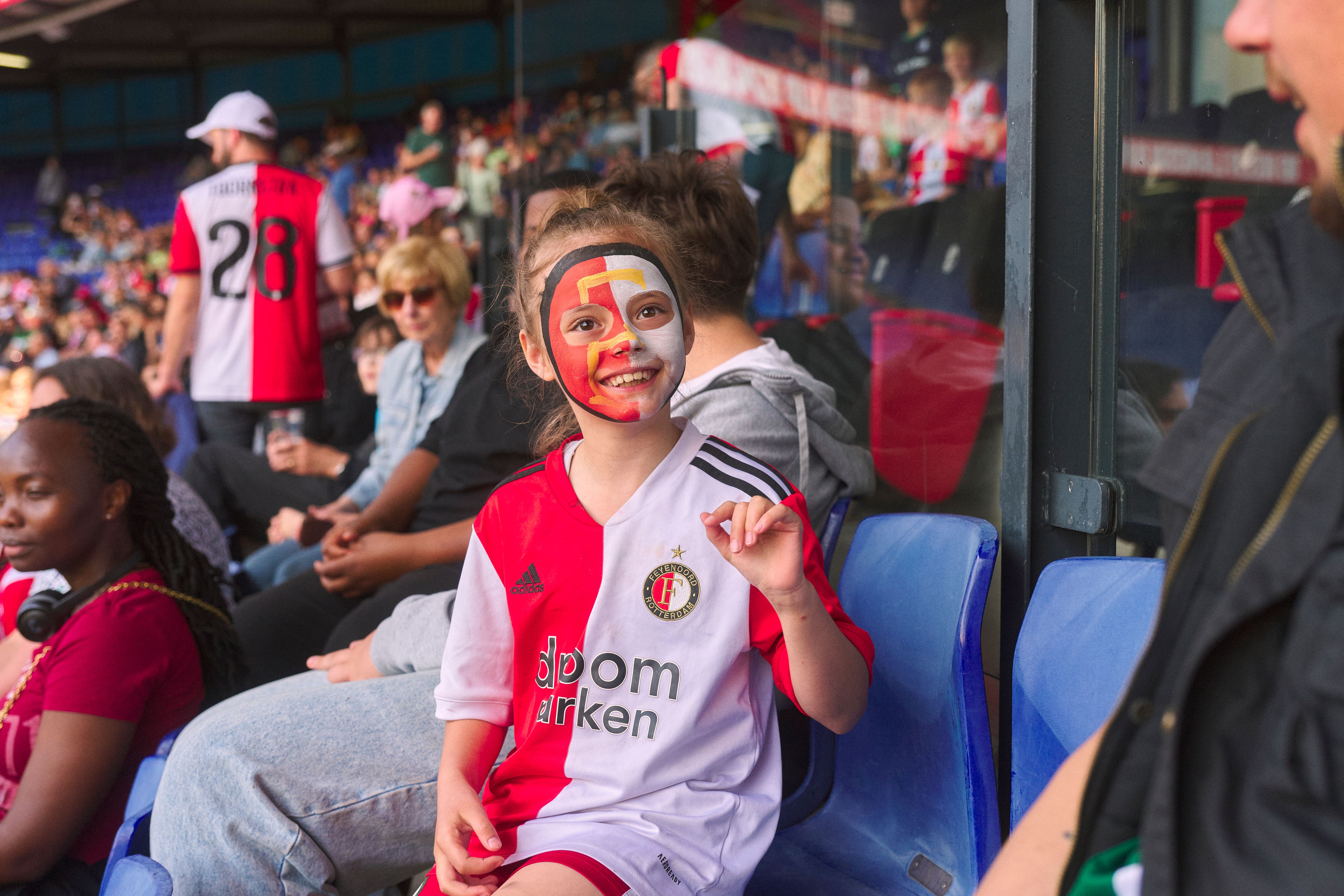 Kameraadjeswedstrijd Feyenoord V1 - Excelsior in De Kuip