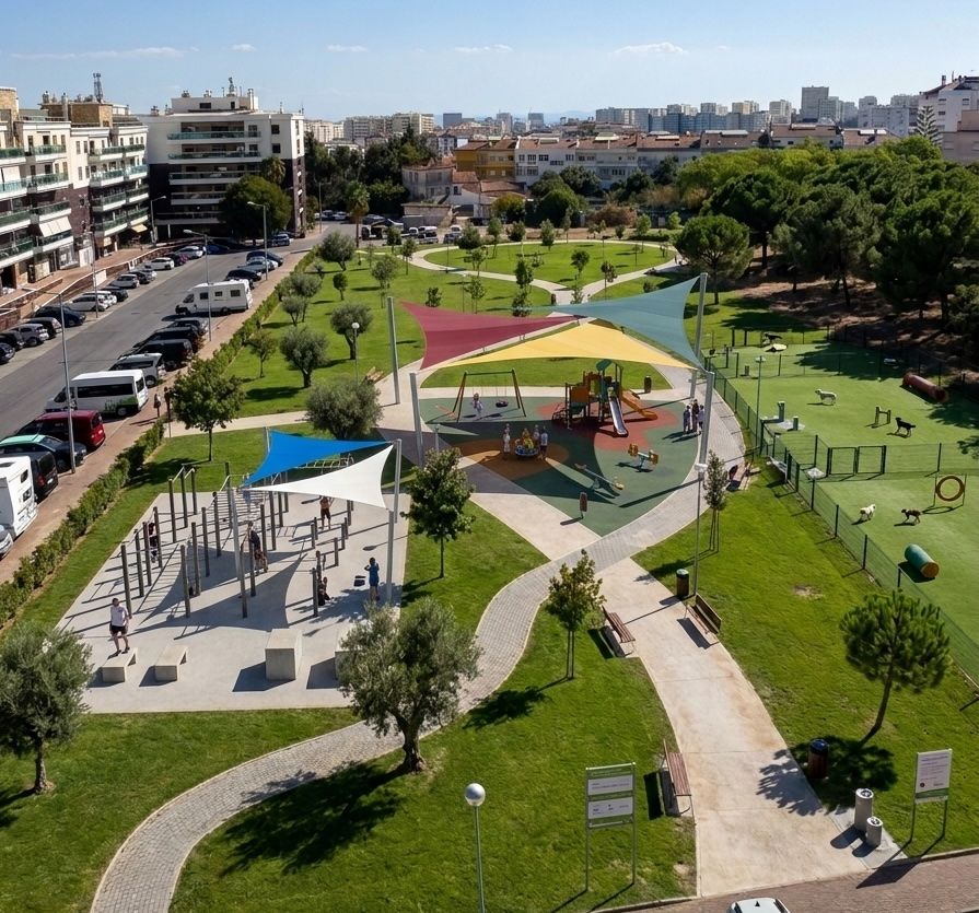 Jardim da Urbanização: um espaço para todos