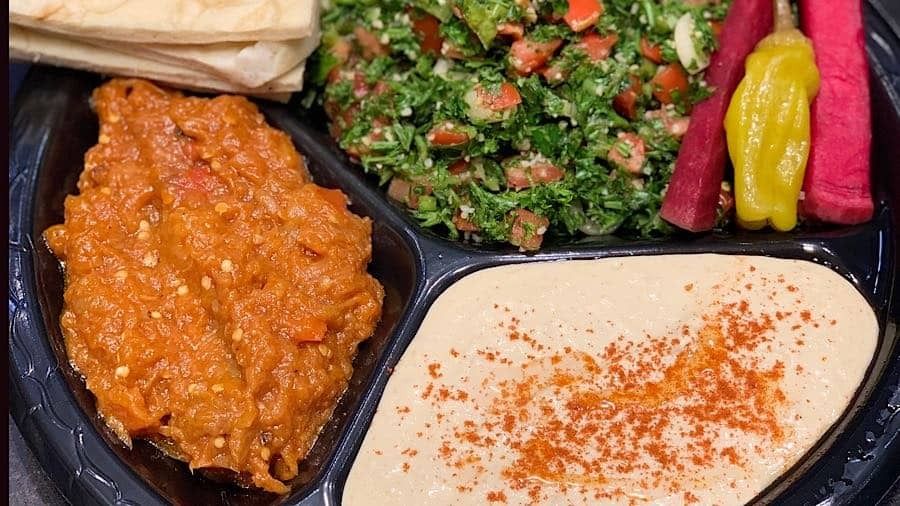 #7 PICK YOUR OWN VEGETARIAN PLATE 