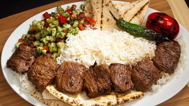#13 BEEF SHISH KABOB