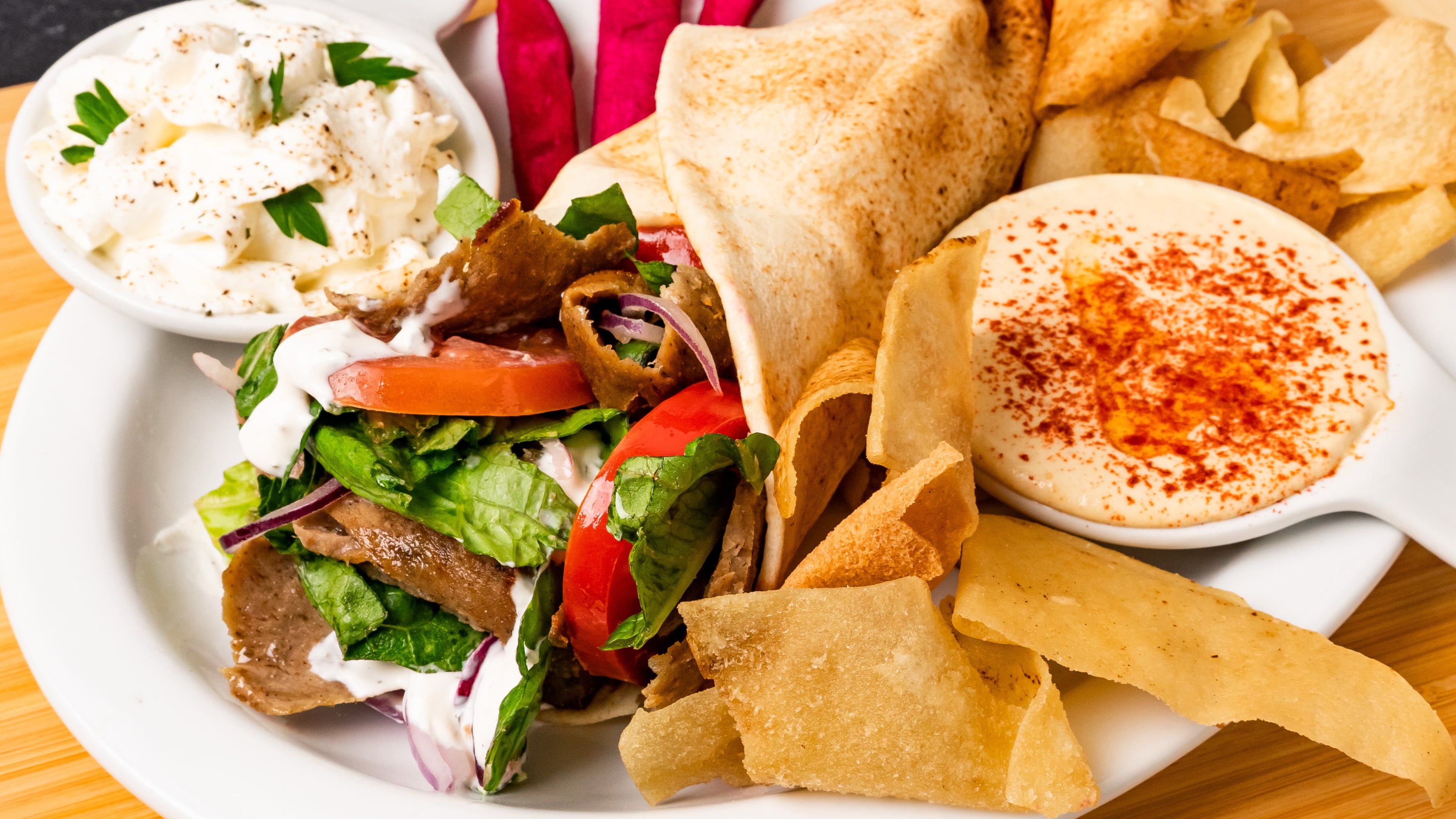 #1 Gyros (beef and lamb meat)