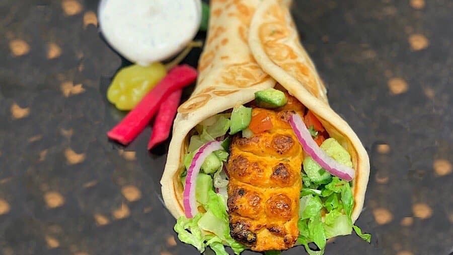 #4C CHICKEN KOUBIDEH PITA WRAP